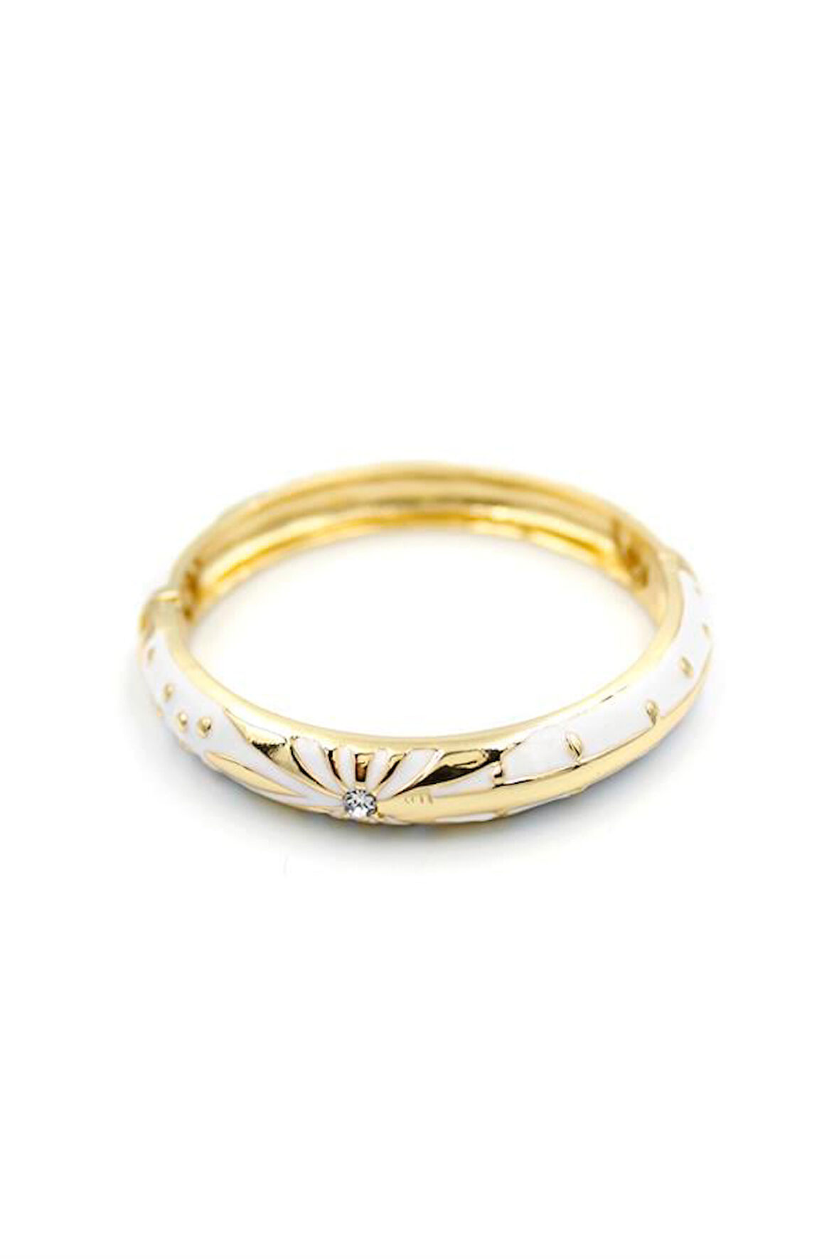 Mineli Bilezik - Beyaz