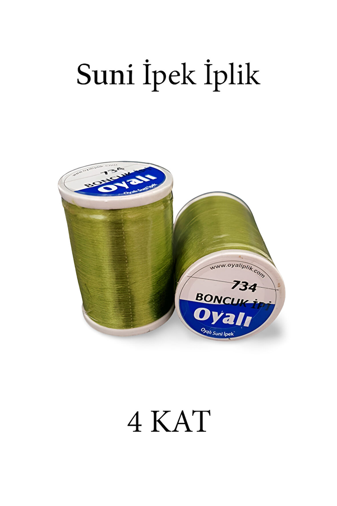 Oyalı 4 Kat Suni İpek İplik İğne Oyası Boncuk İpi Tığ Oyası No:734