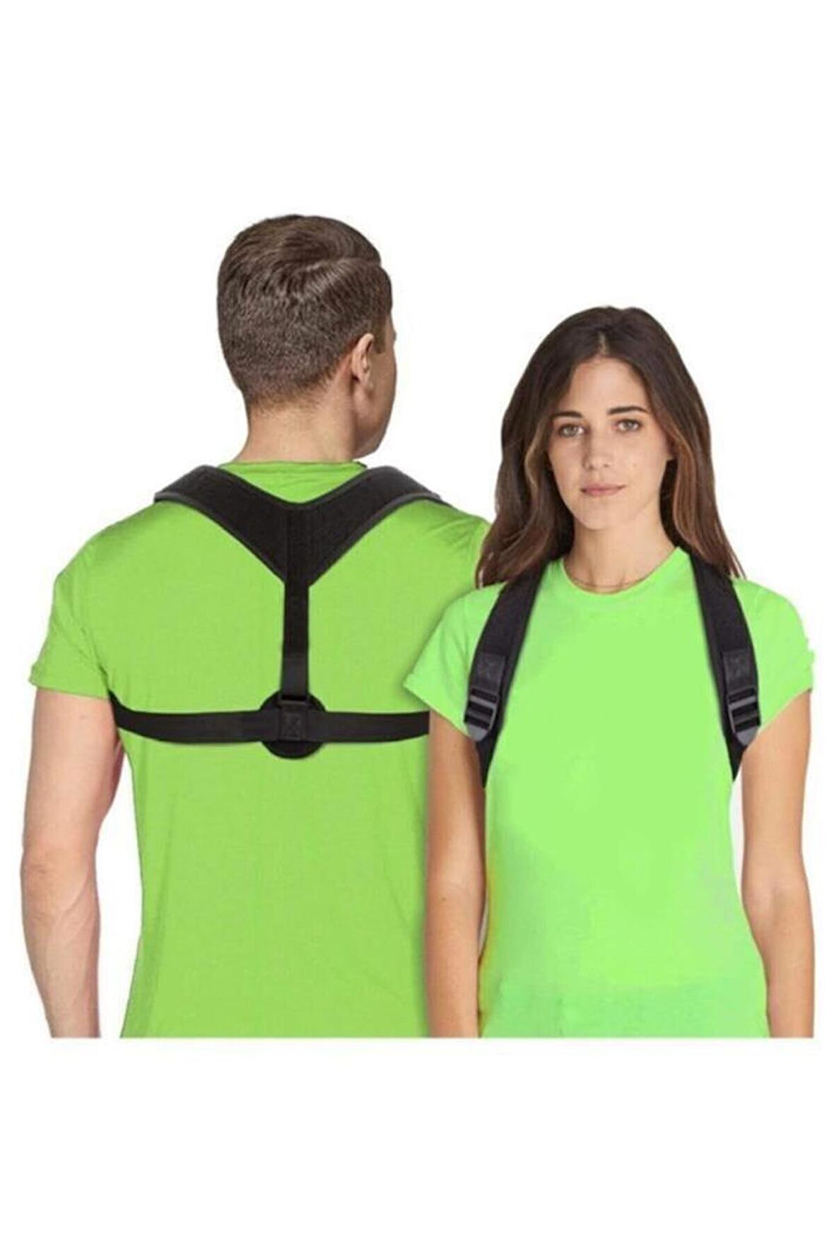 Kelebek Dik Durus Korse Kadın Erkek Sporcu Dik Durma Bel Sırt Omuz Korsesi