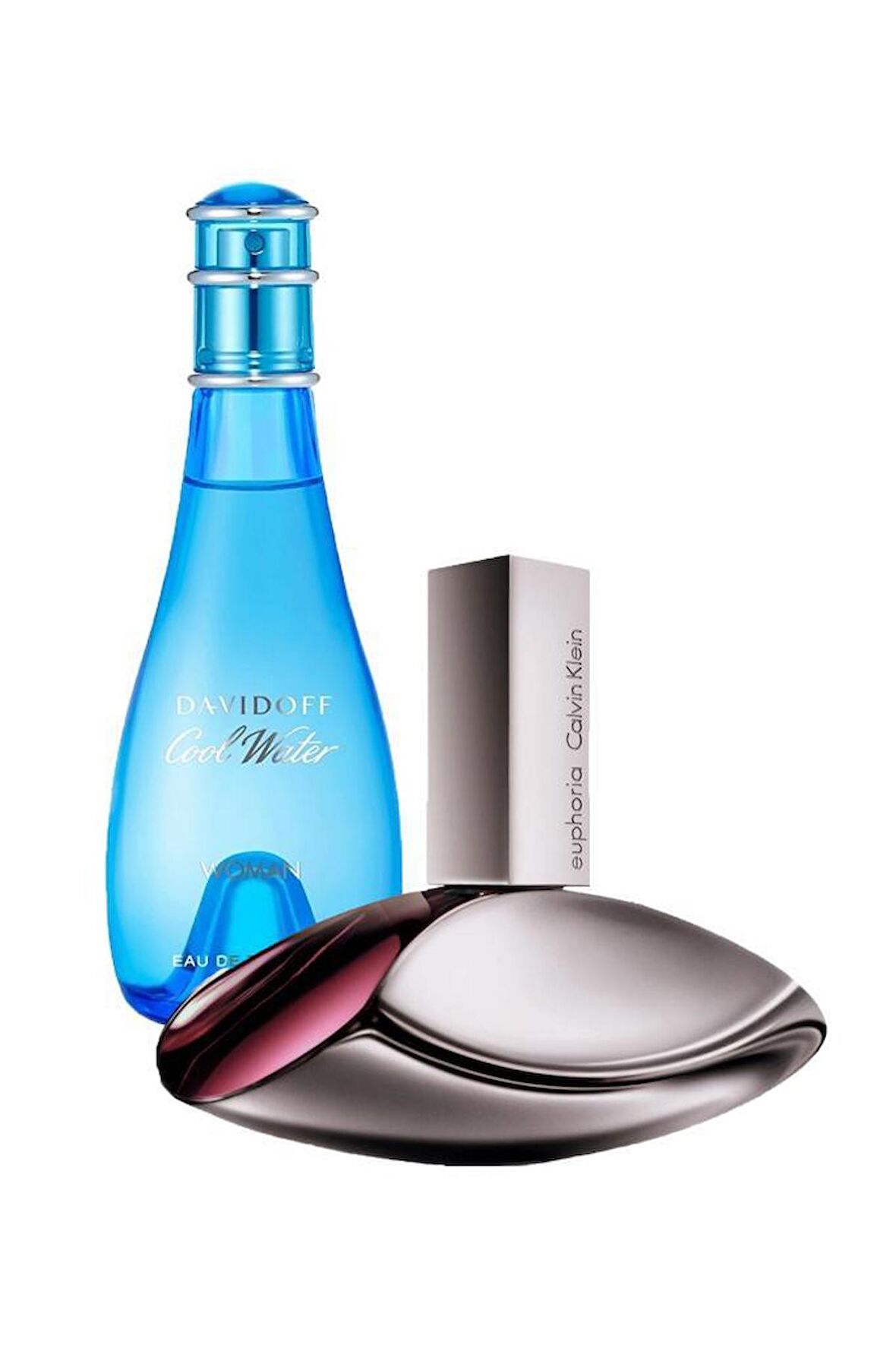 Davidoff Cool Water EDT 100 ml + Calvin K. Euphoria EDP 100 ml