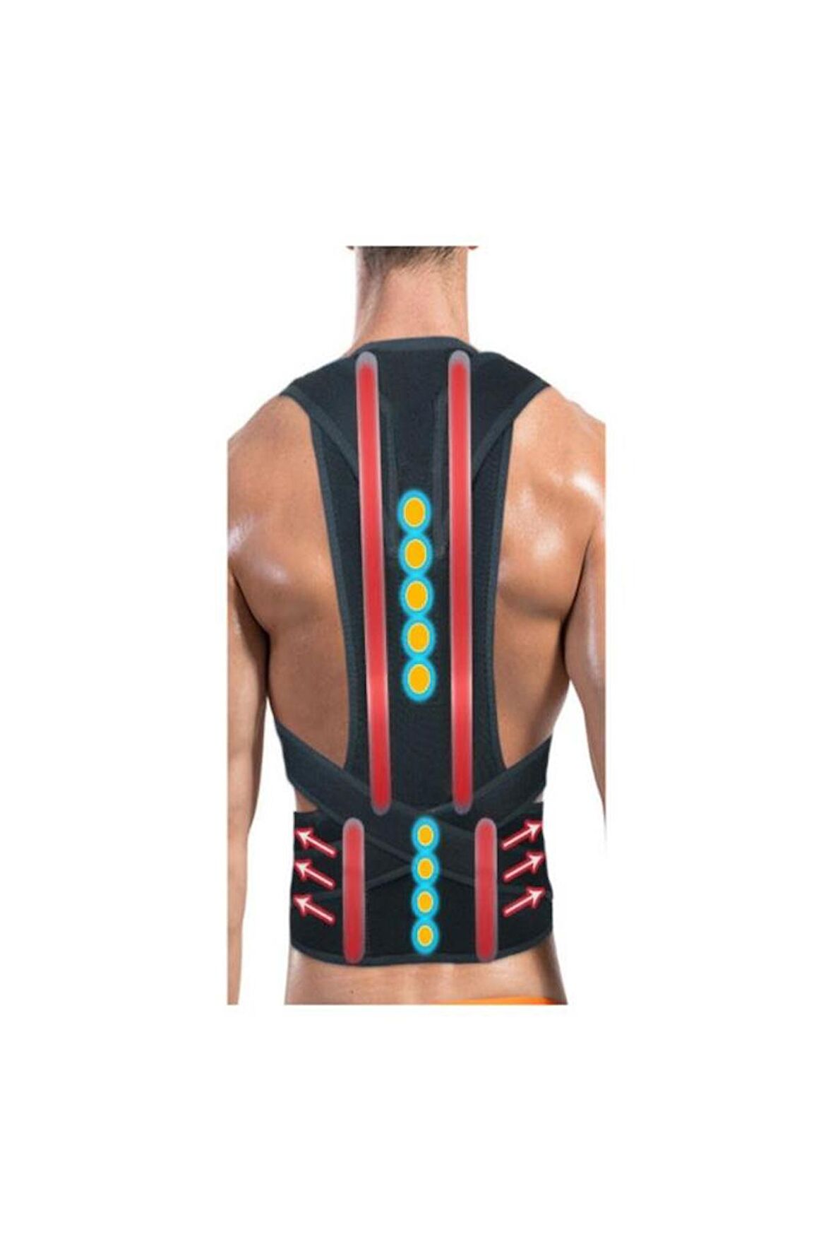 Balenli Ve Manyetik Dik Duruş Korsesi Kamburluk Önleyici Korse Yeni Tasarım