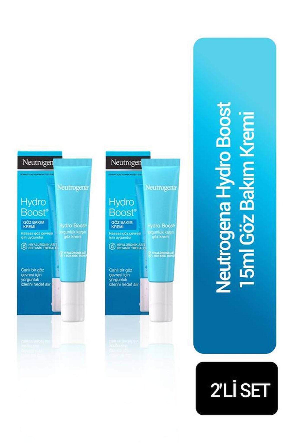 Neutrogena Hydro Boost 15 ml Göz Bakım Kremi X2 Adet