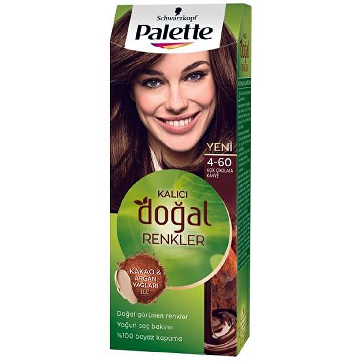 Palette Kalıcı Doğal Renkler 4-60 Altın Kahve