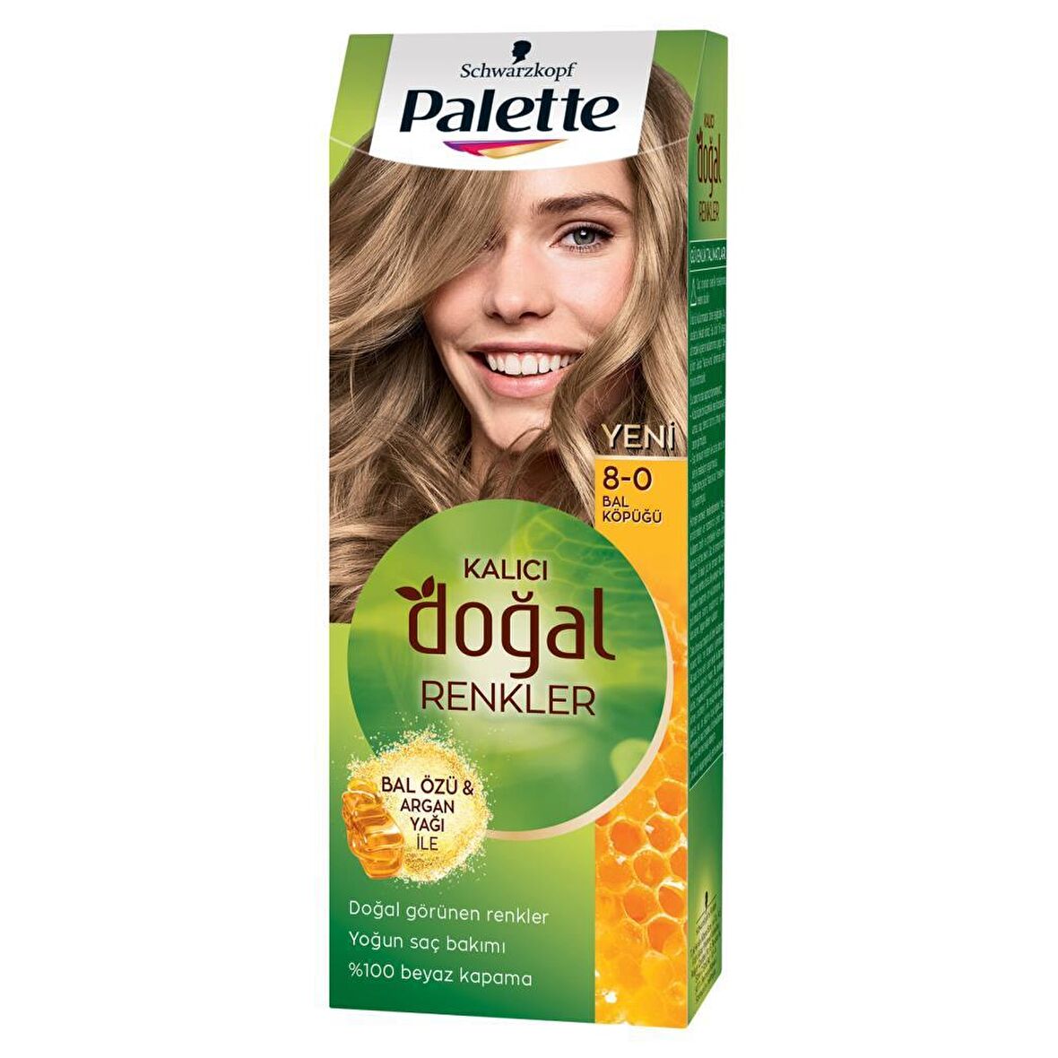 Palette Kalıcı Doğal Renkler 8-0 Bal Köpüğü
