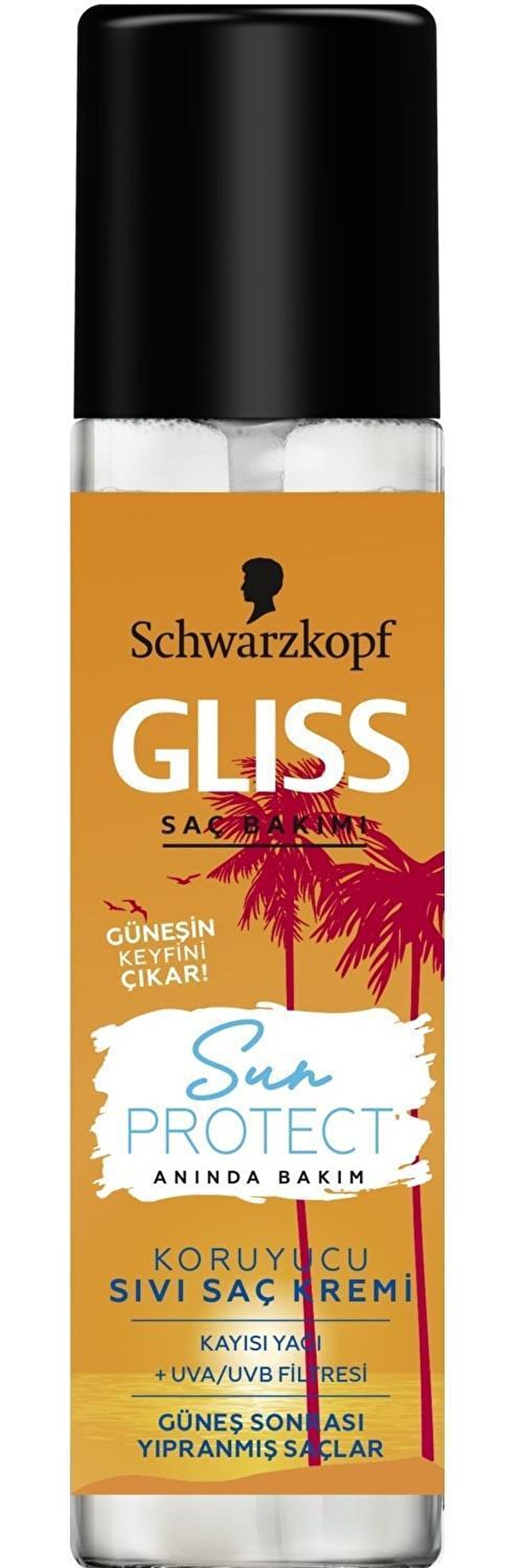 Gliss Sun Protect Koruyucu Yıpranmış Saçlar İçin Sıvı Saç Kremi 200 ml