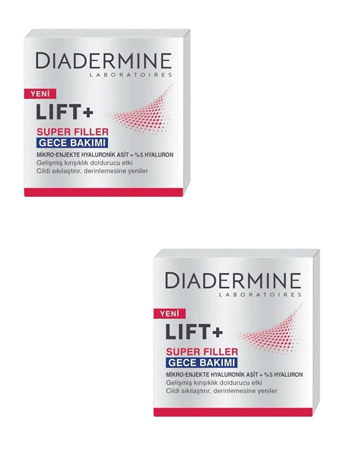 Lift+ Super Filler Gece Kremi 50ml X 2 Adet