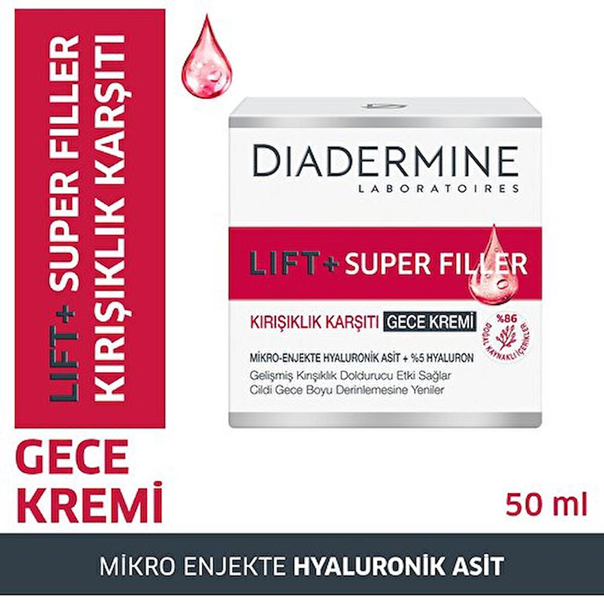 DİADERMİNE GECE KREMİ LİFT+ SUPERFİLLER 50 ML