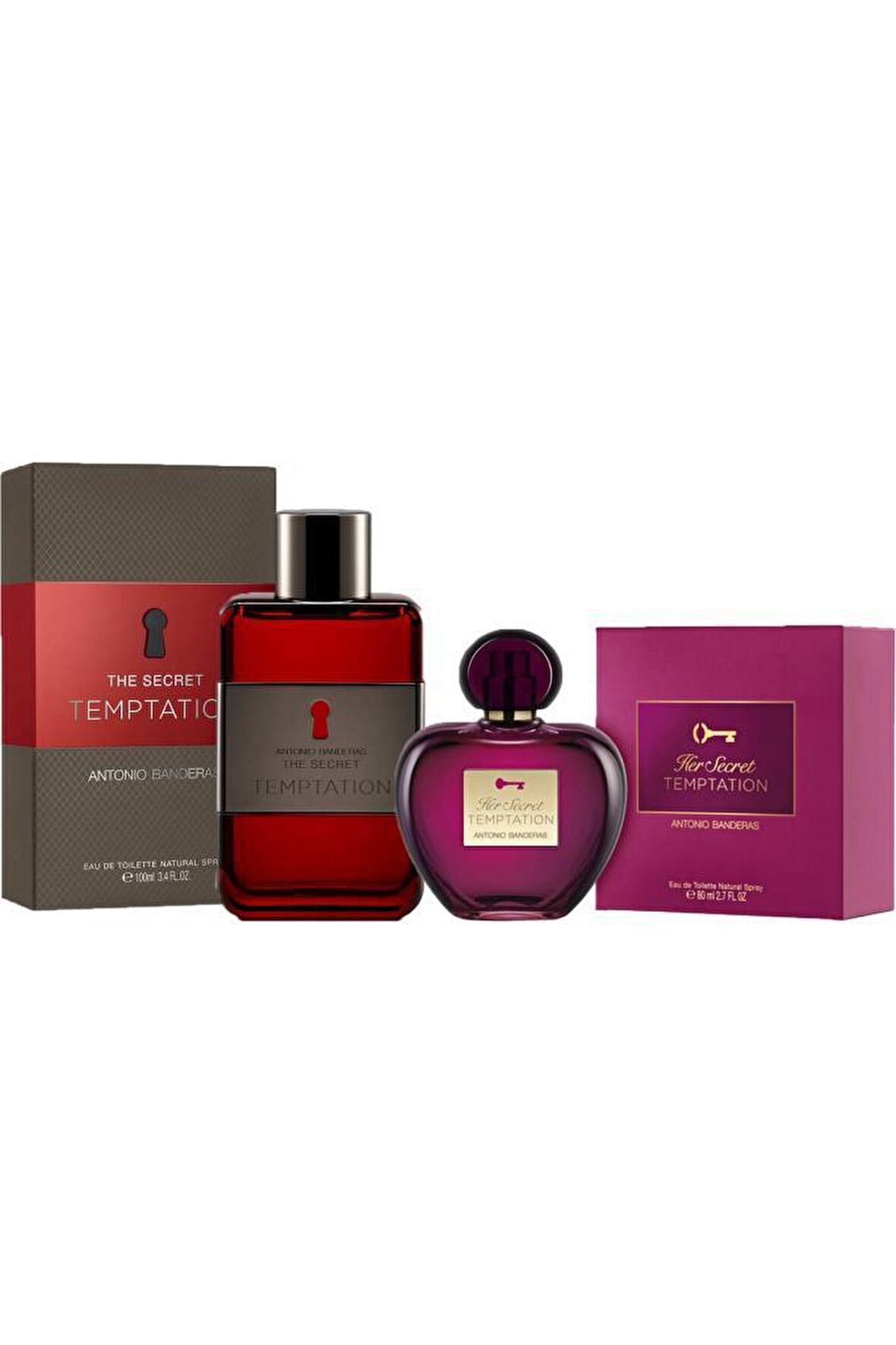 Her Secret Temptation EDT 80 ml + The Secret Temptation EDT 100 ml