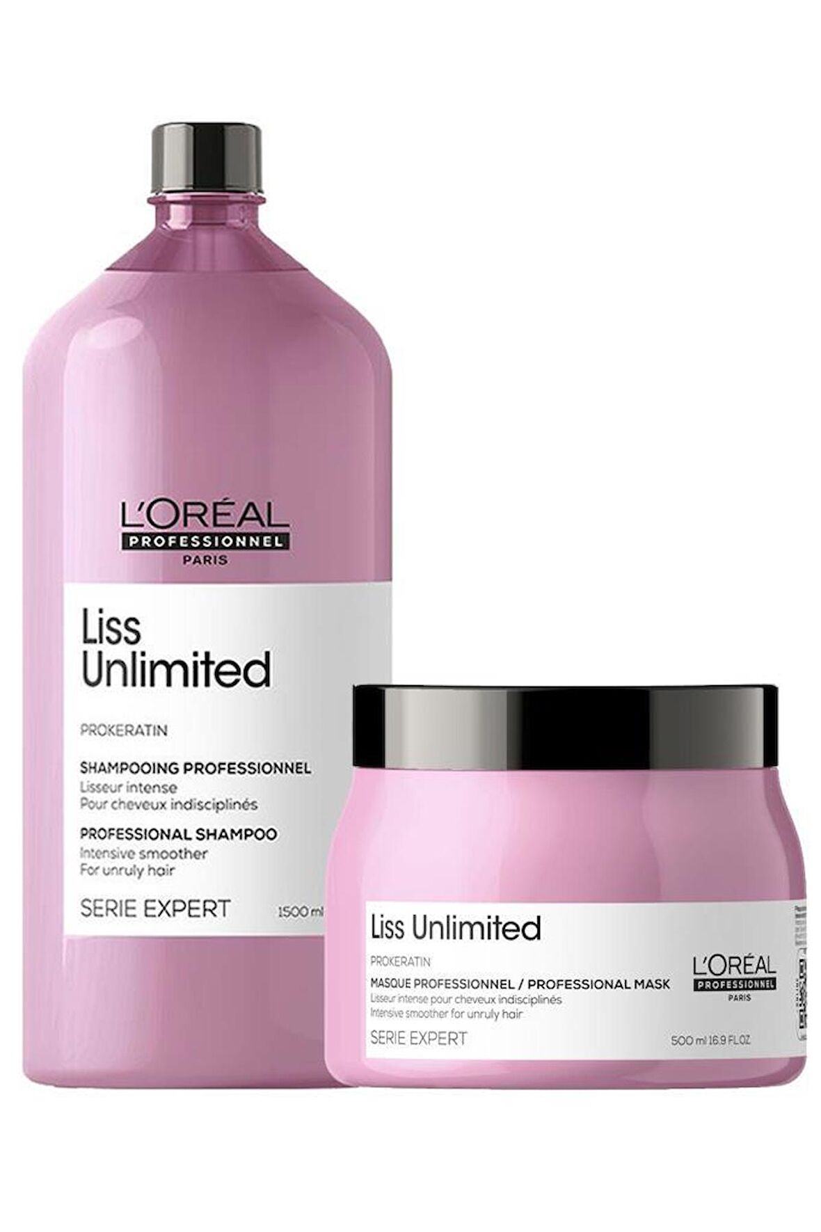 Loreal Serie Expert Liss Unlimited Saç Bakım Seti
