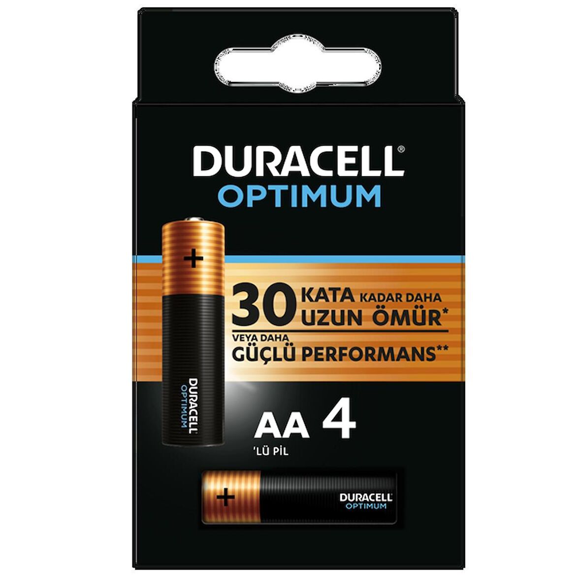 DURACELL OPTIMUM AA KALEM PİL 4LÜ