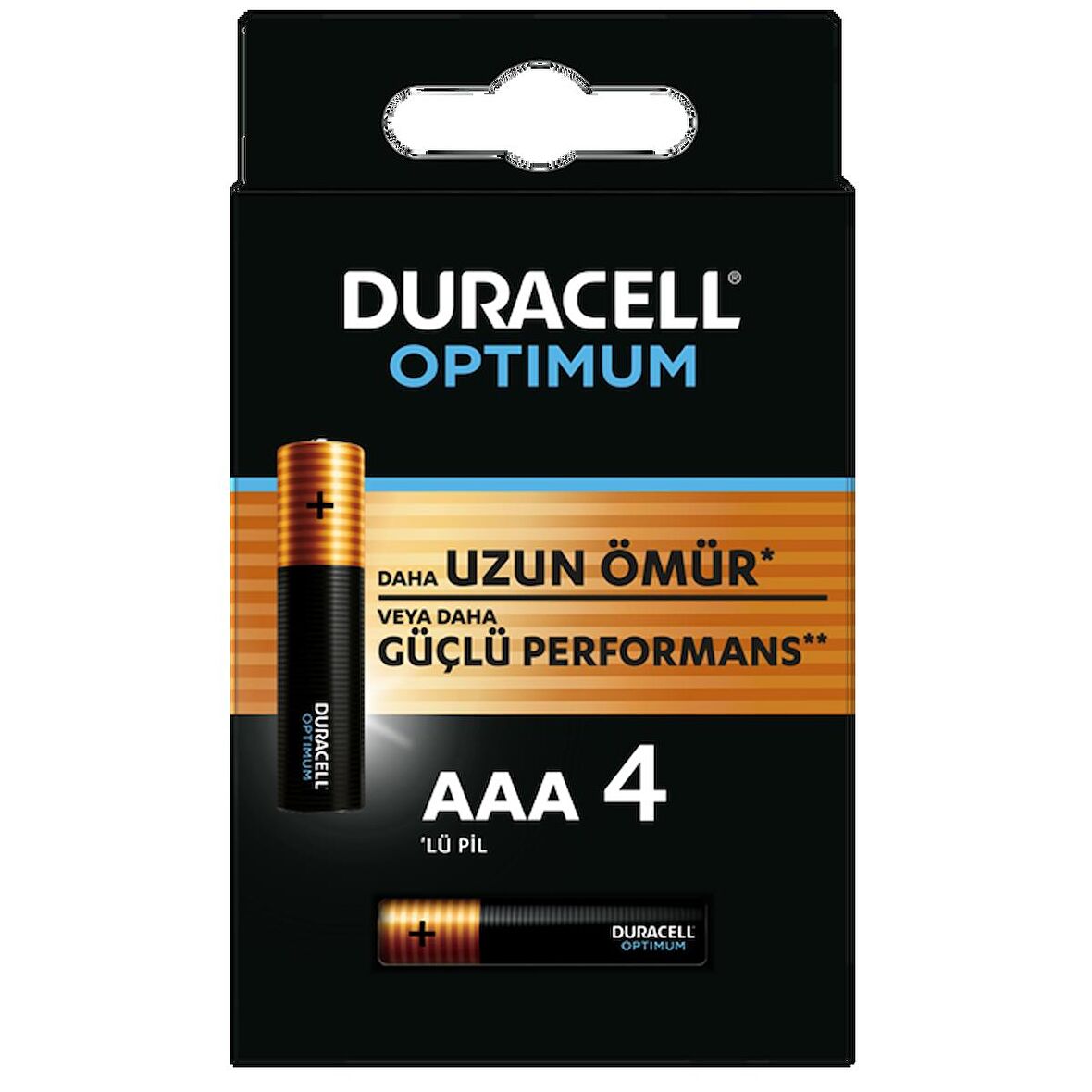 DURACELL OPTIMUM AAA İNCE PİL 4LÜ