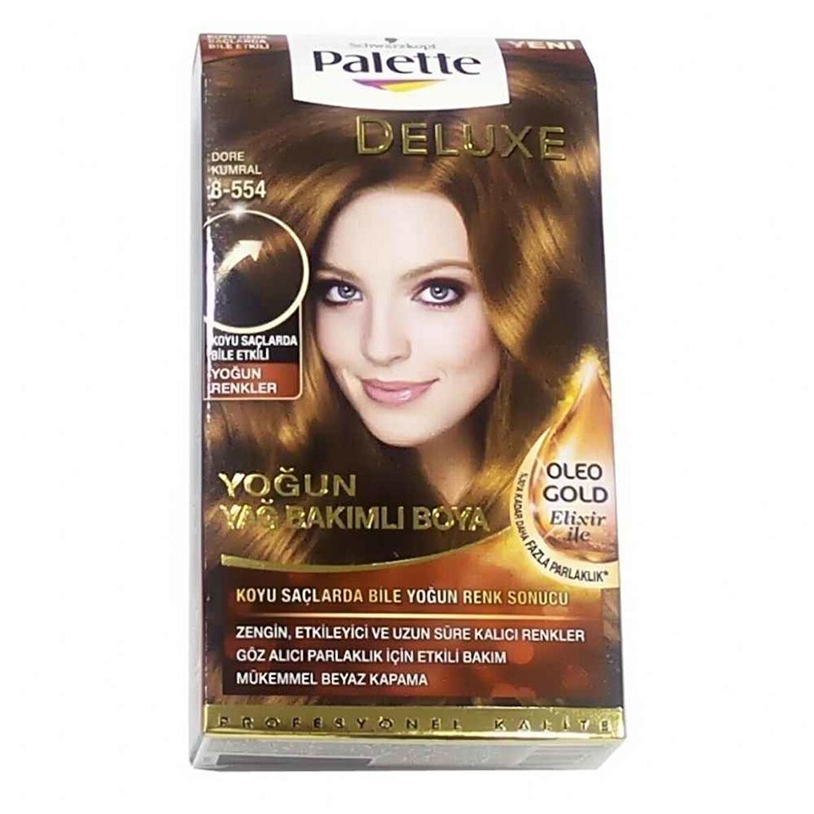 FinDit Palette Saç Boyası  8-554 Dore Kumral