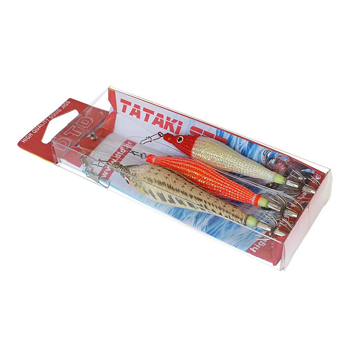 DTD Tataki Set Üçlü Hazır Kalamar Zoka Bedeni 1.5/2.0