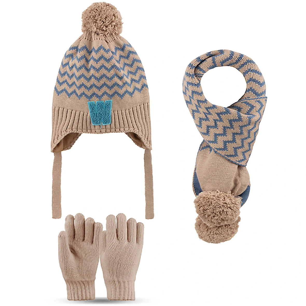 Kitti K25170-09 4-8 Yaş Erkek Çocuk 3'lü Takım