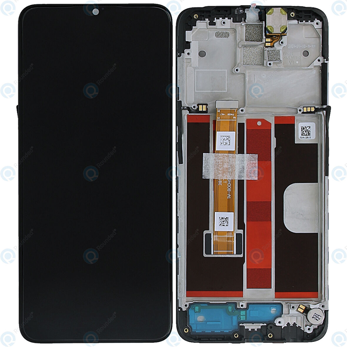 Oppo A5 2020 Uyumlu Çıtalı LCD Ekran + Dokunmatik CPH1931
