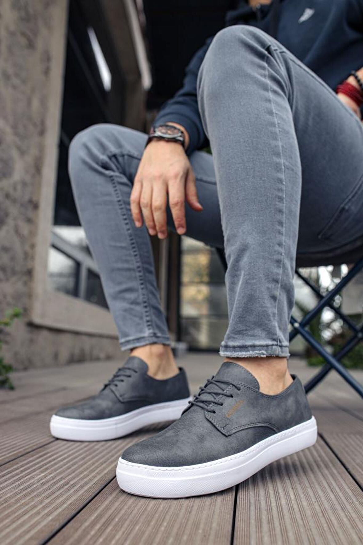 Chekich CH005 BT Erkek Ayakkabı ANTRASİT