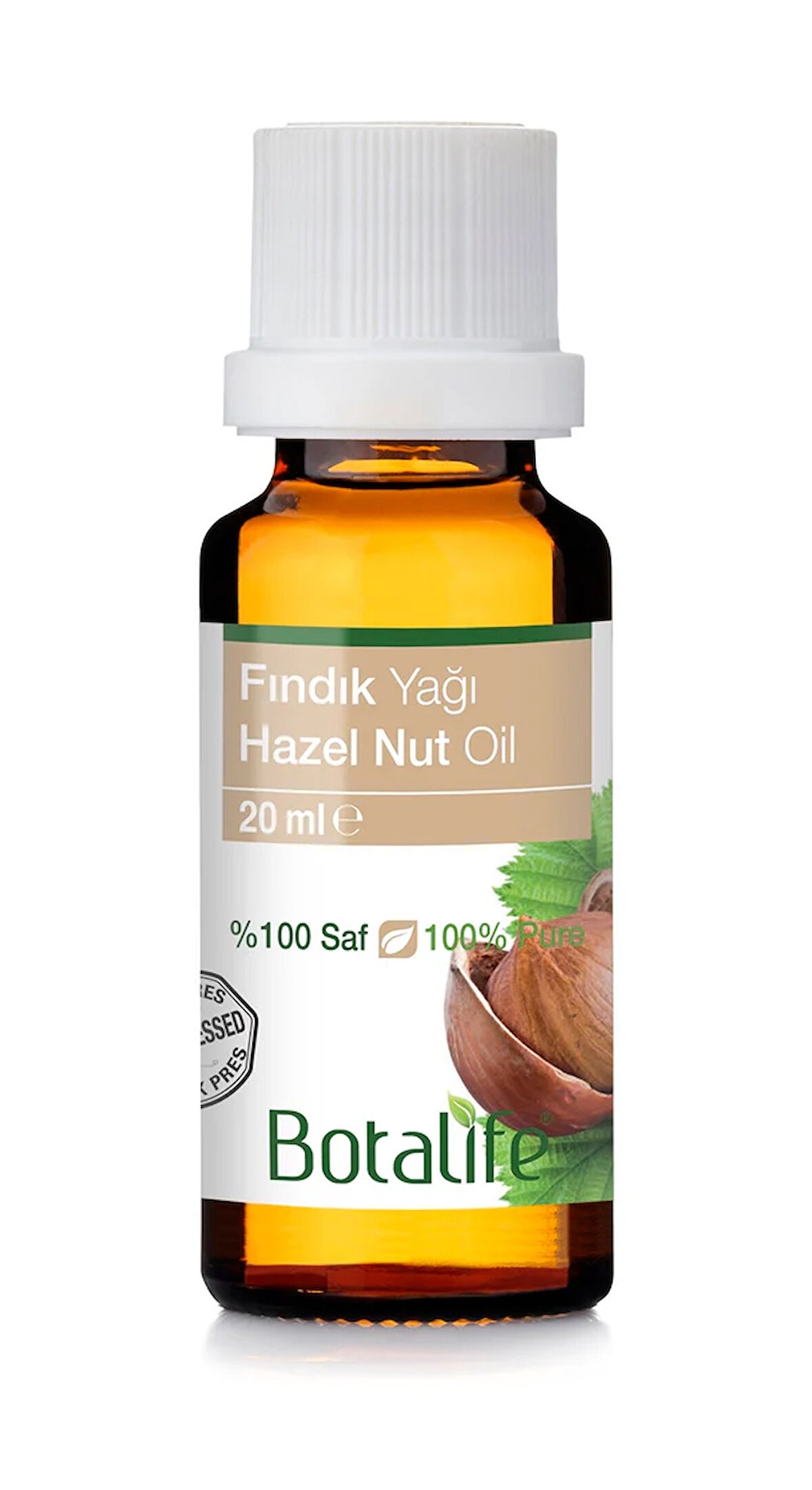 Botalife Saf ve Doğal Fındık Yağı 20ml