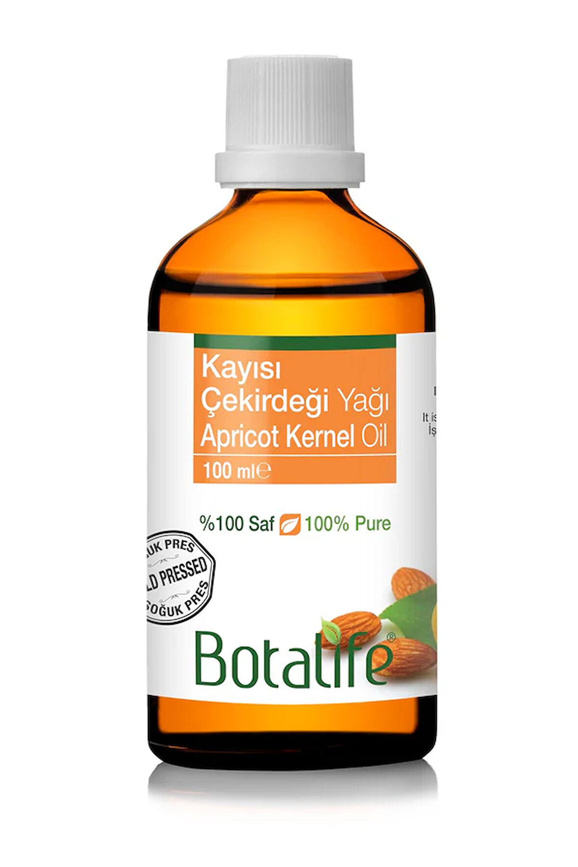 Botalife Saf ve Doğal Kayısı Çekirdeği Yağı 100ml