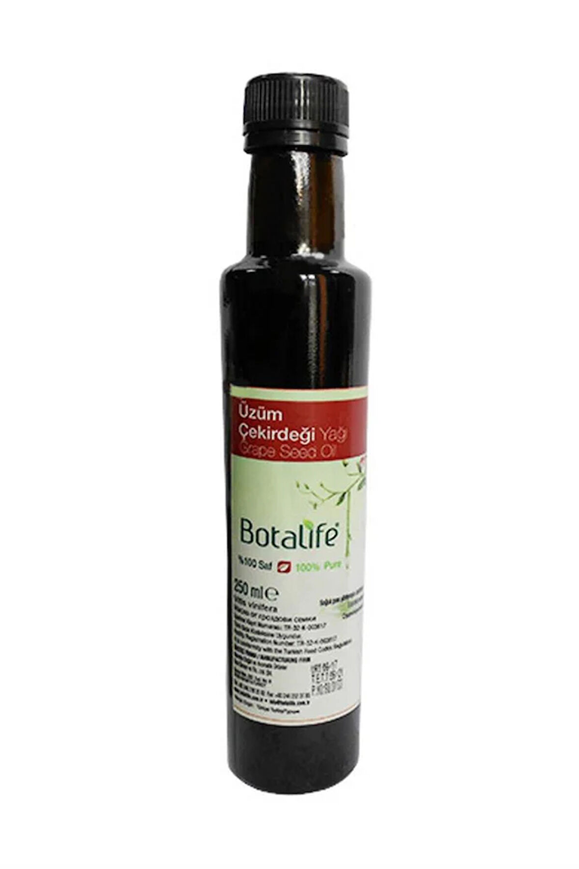Botalife Saf ve Doğal Üzüm Çekirdeği Yağı 100 - 249 ml
