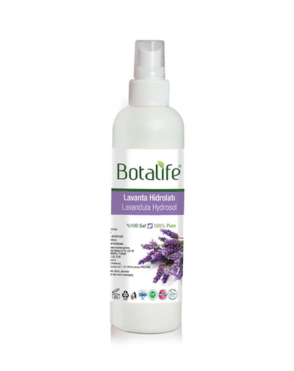 Botalife Saf ve Doğal Lavanta Hydrosolü 150ml