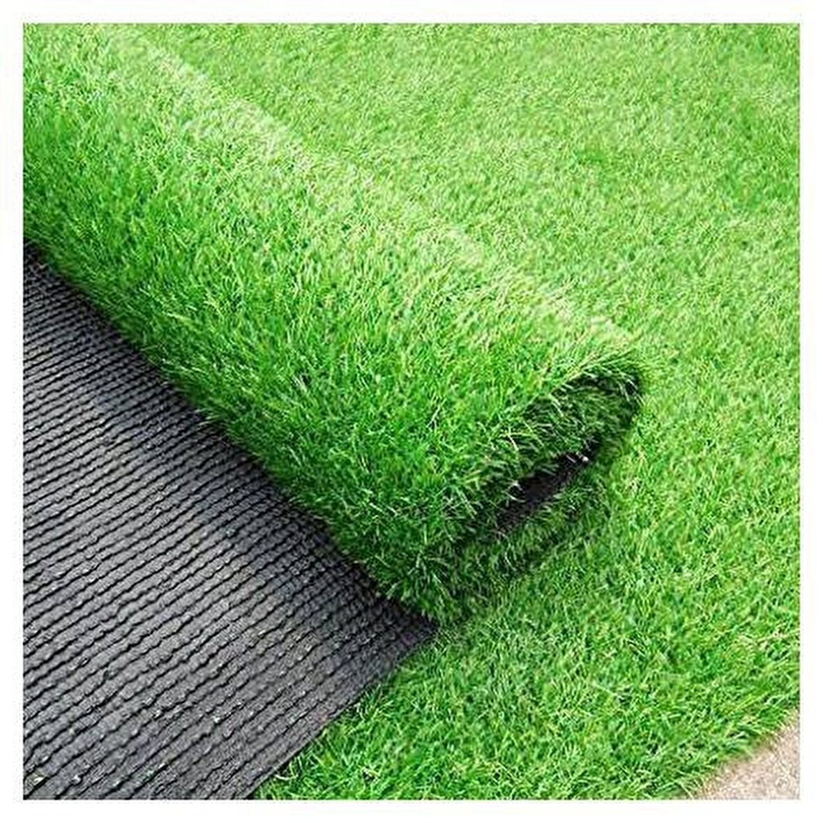 Çim Halı Suni Çim Halı 20mm  1m - 6m Doğal Görünüm Yumuşak Doku