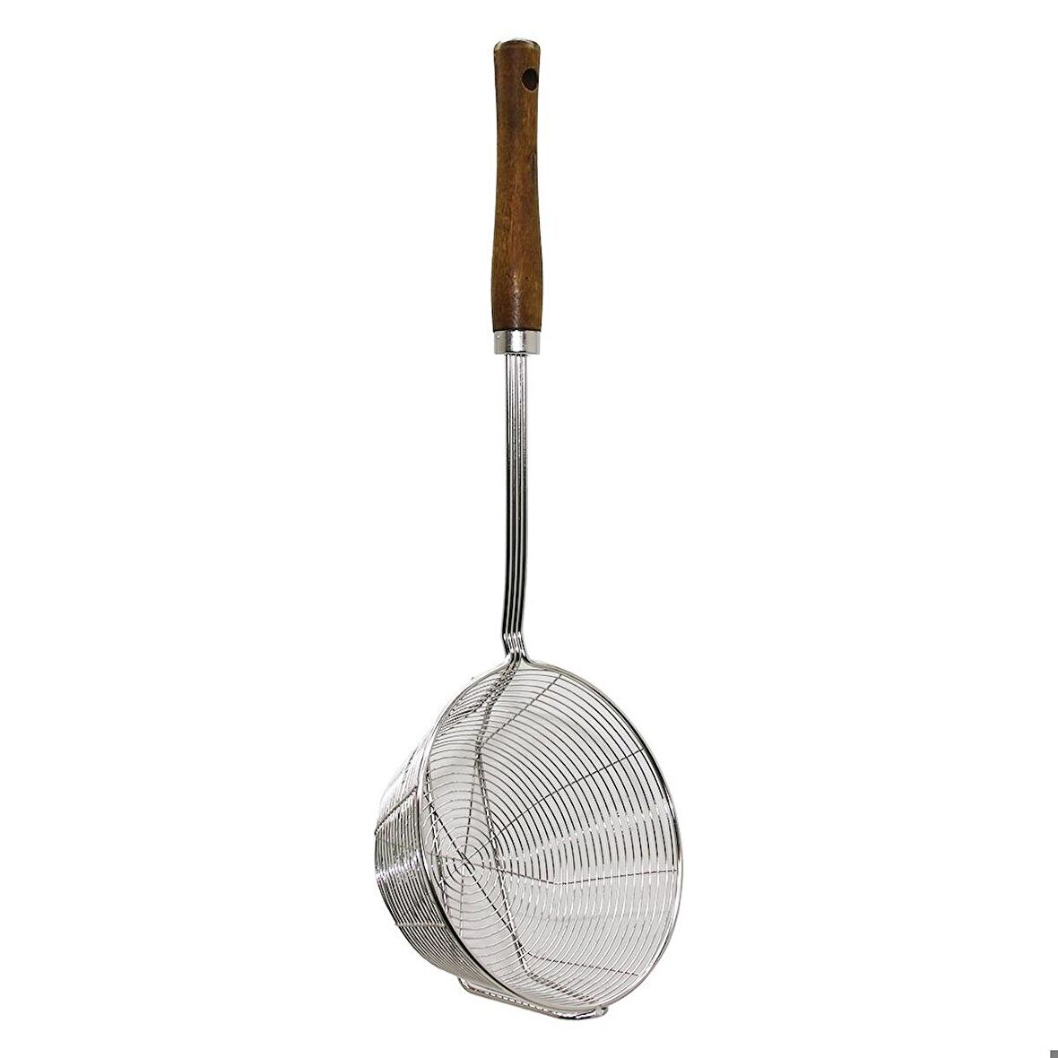 BAMBU SAPLI BÜYÜK METAL KEVGİR (3877)