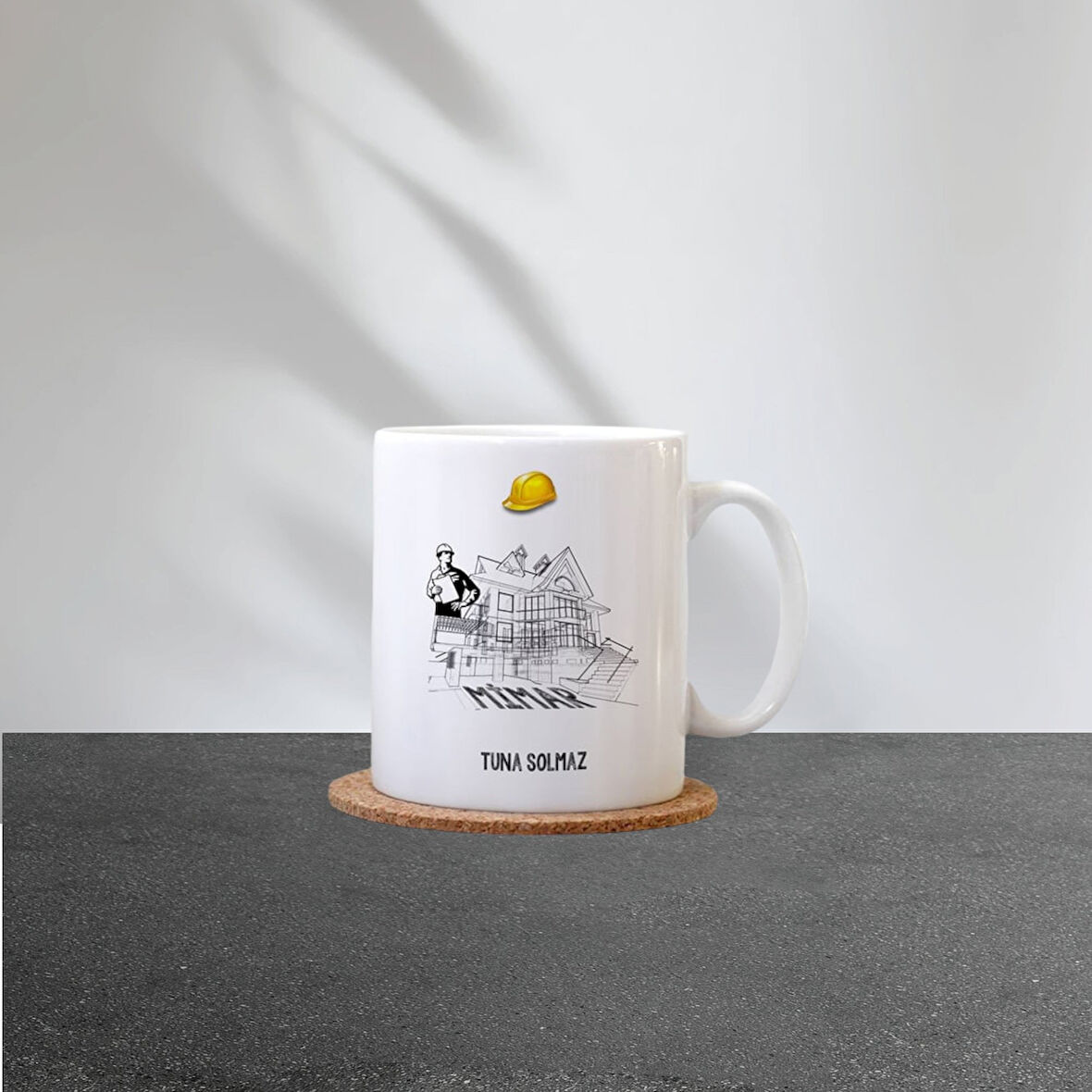 Hediyemi Kişiye Özel Mesleki Mimar Kupa Bardak