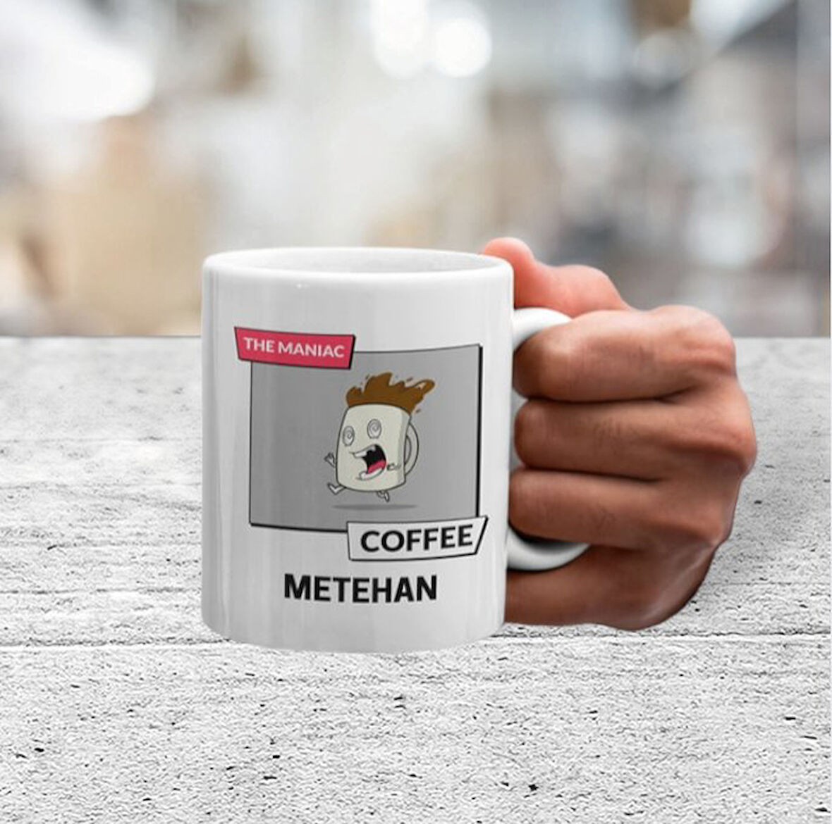 Hediyemi Kişiye Özel Günün Modu Mood Baskılı Kupa