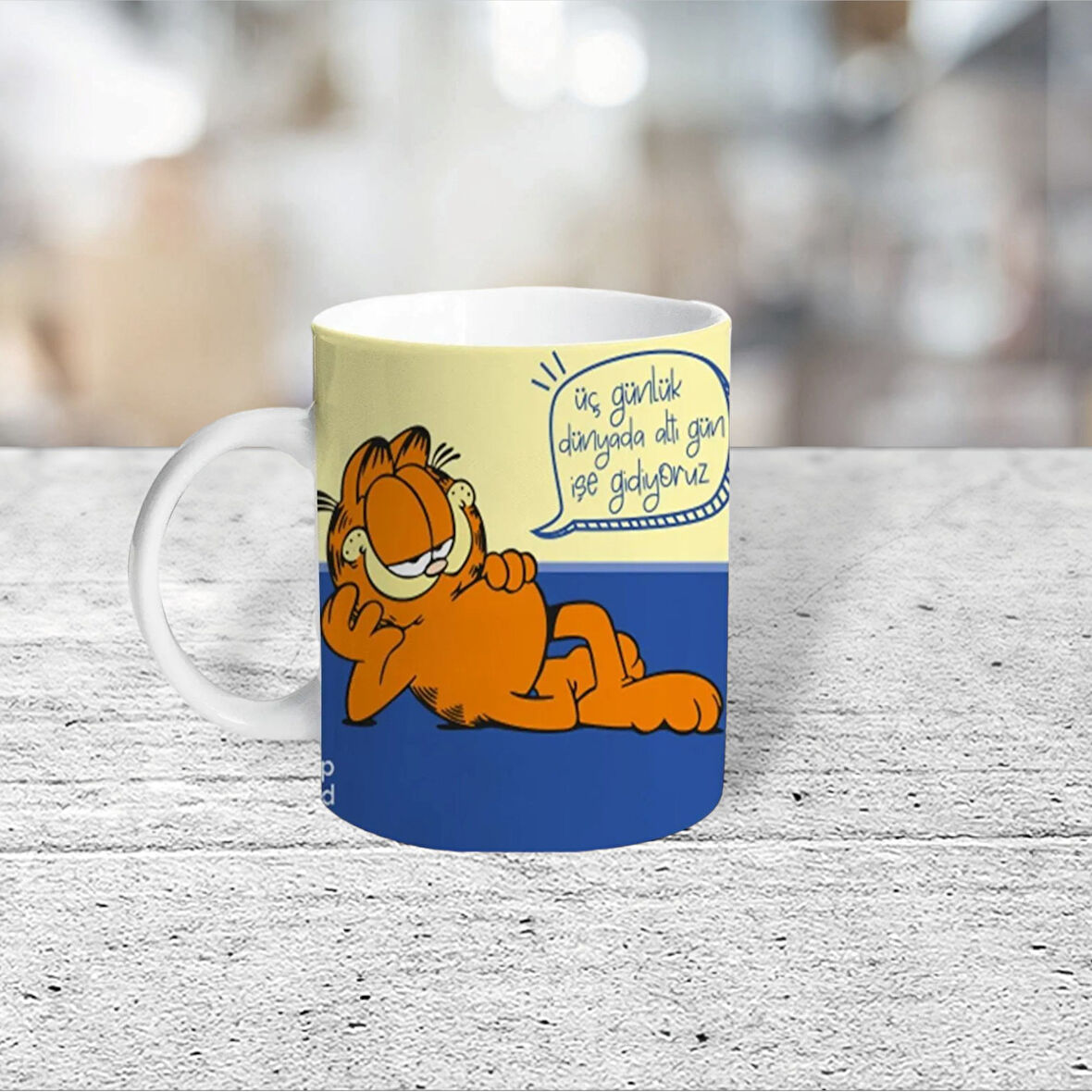 Hediyemi Garfield Kupa Bardak