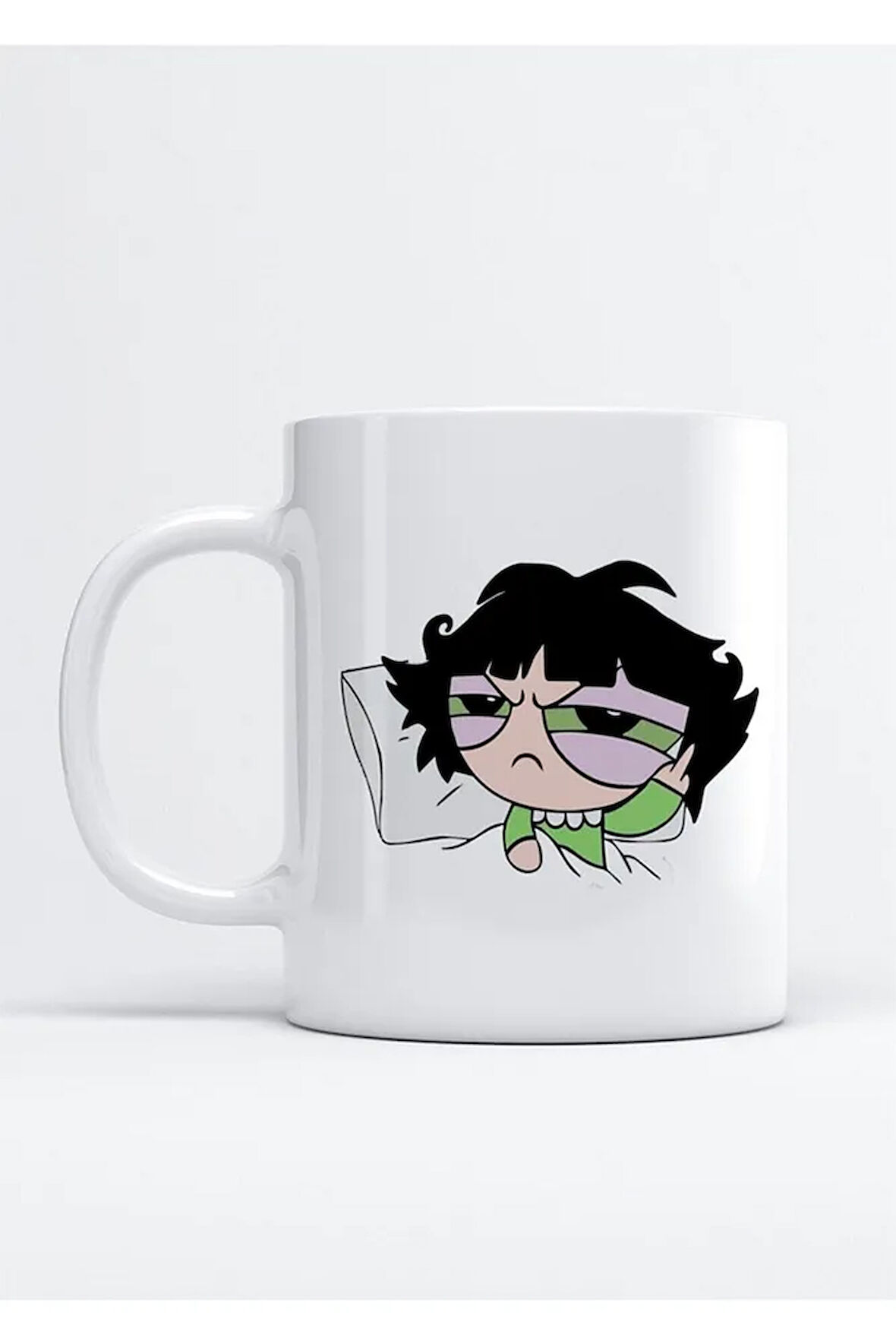 Powerpuff Girls Buttercup Baskı Porselen Kupa Bardak