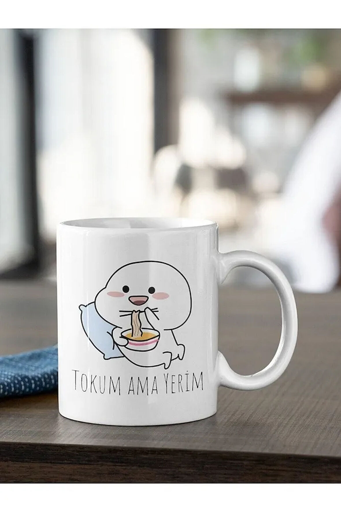 Tokum Ama Yerim Tasarım Baskılı Kupa Bardak