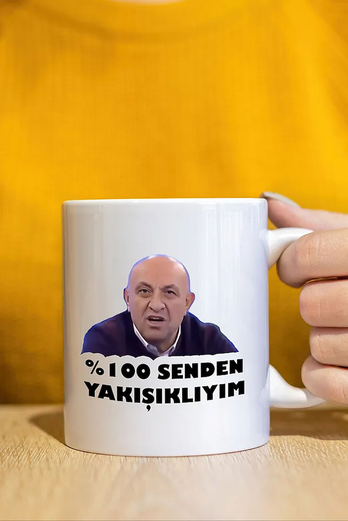 Beyaz Kupa Beyaz Futbol Sinan Engin %100 Senden Yakışıklıyım