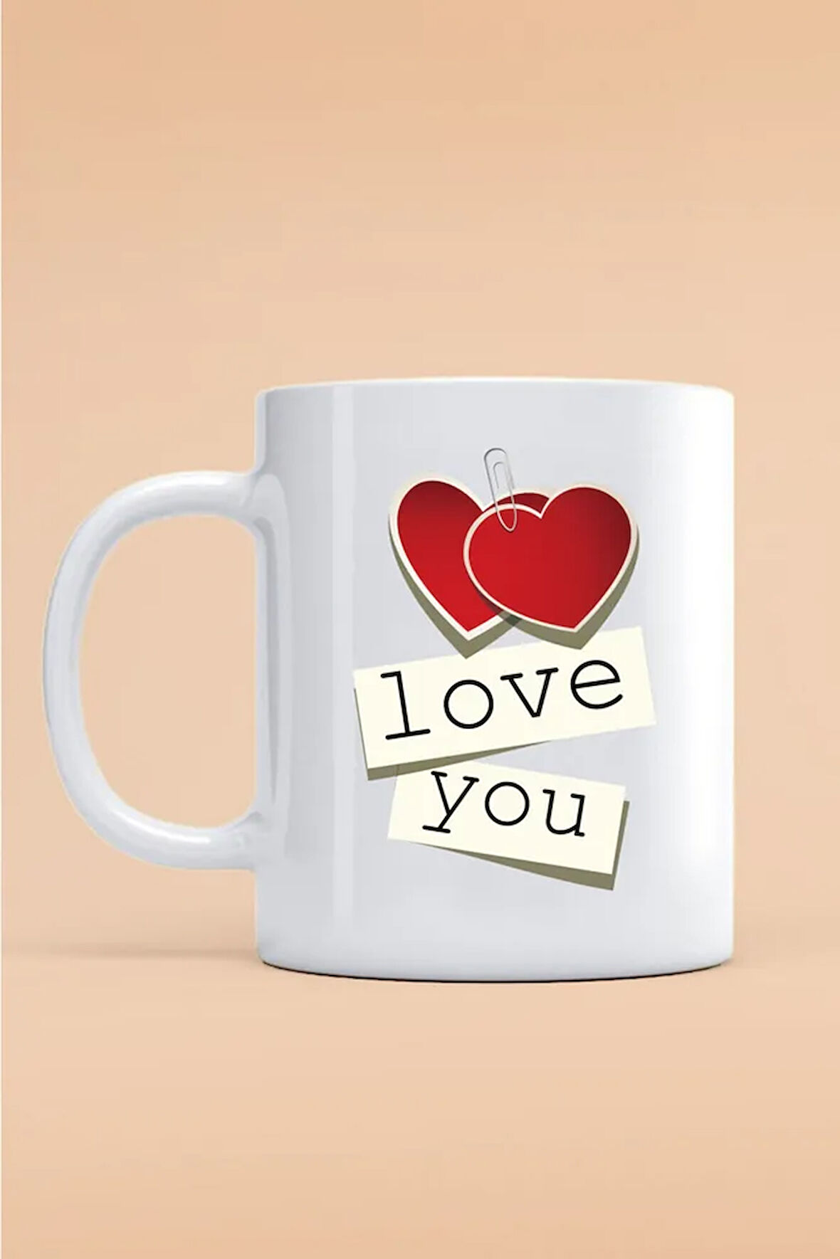 Sevgililer Gününe Özel Kupa Bardak - Hediyelik Bardak - Baskılı Kupa Bardak - Sevgiliye Hediye