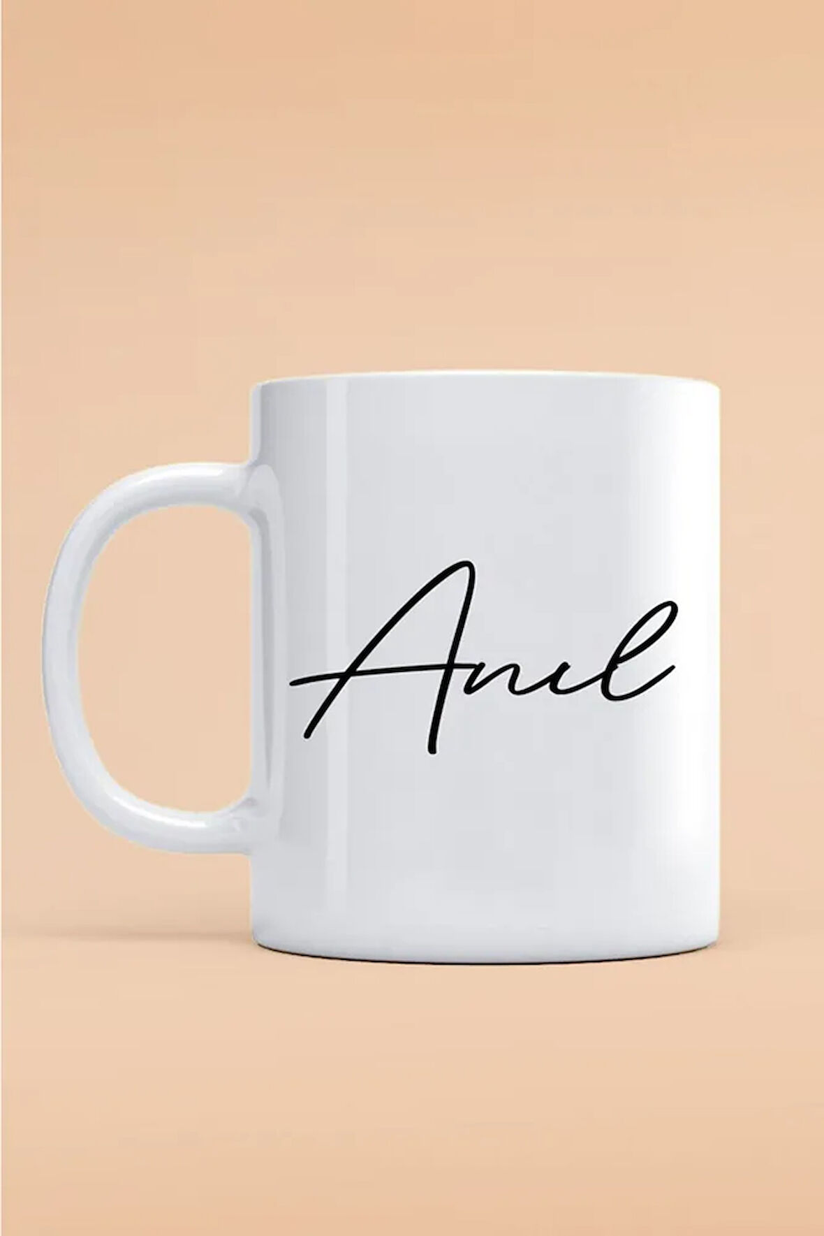 Anıl Yazılı Kupa Bardak - Baskılı Kupa Bardak - Baskılı Fincan - Isimli Bardak