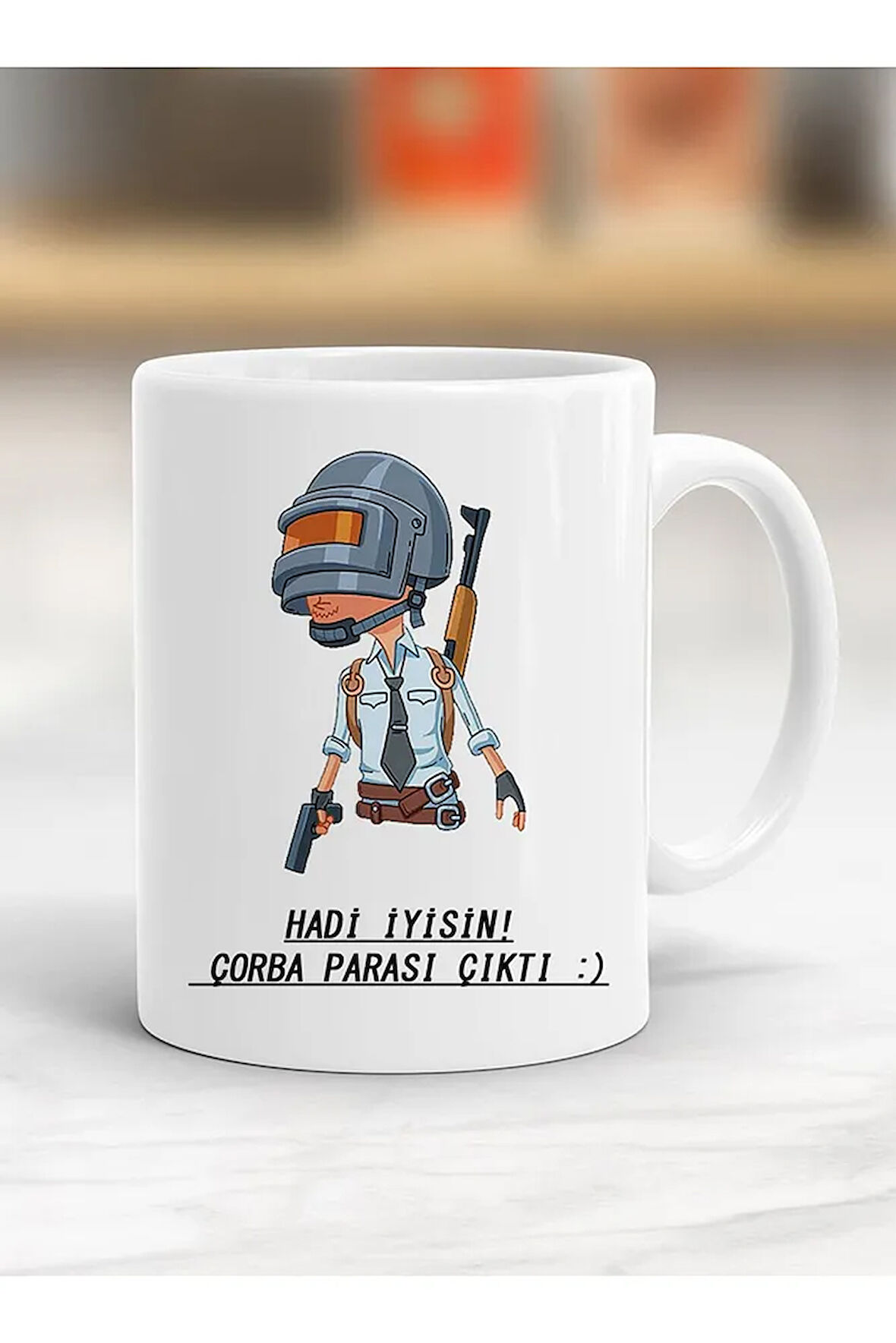 Hadi Iyisin Çorba Parası Çıktı Baskılı Kupa Bardak