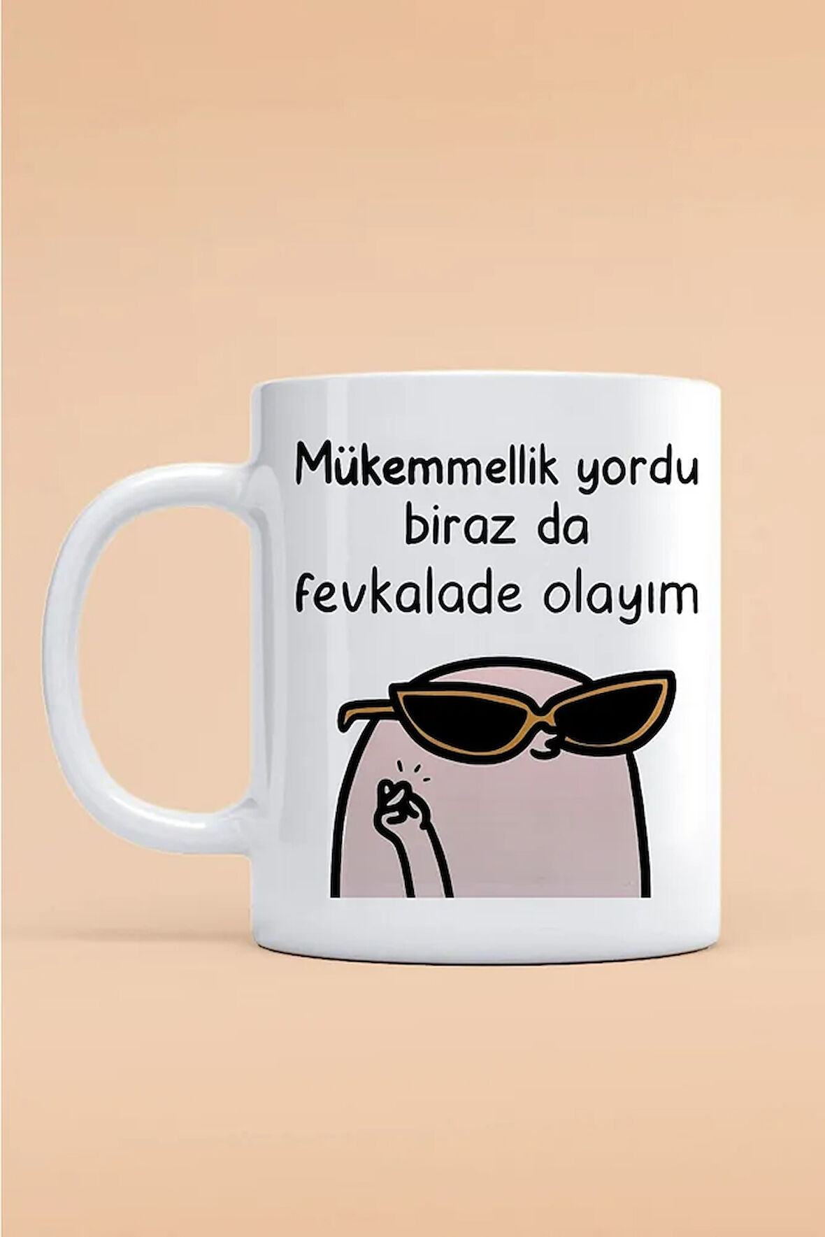 Fevkalade Yazılı Kupa Bardak - Ilginç Yazılı Kupa Bardak Baskılı Bardak