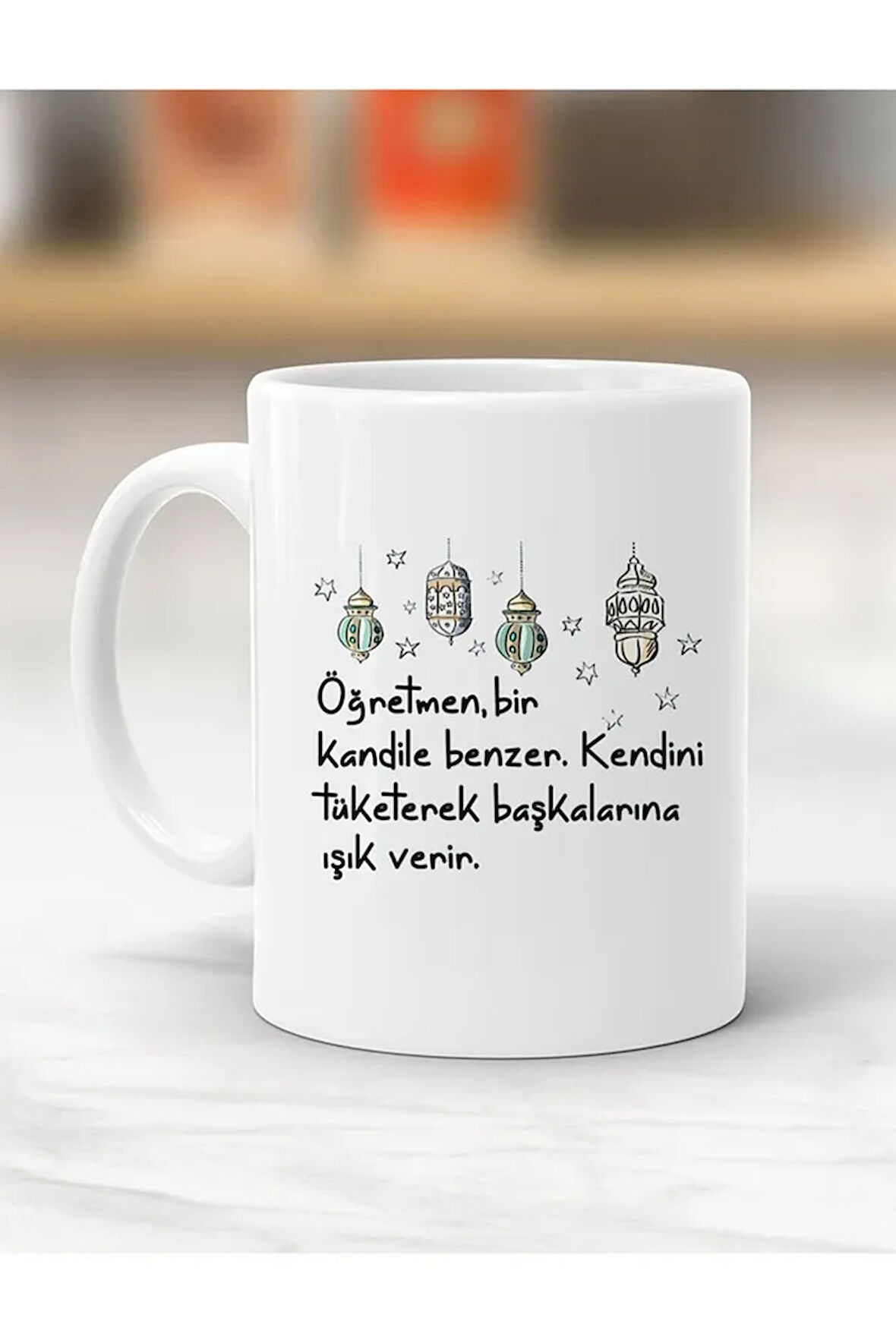 Öğretmenler Gününe Özel Bardak - Öğretmene Hediye - Hediyelik Bardak