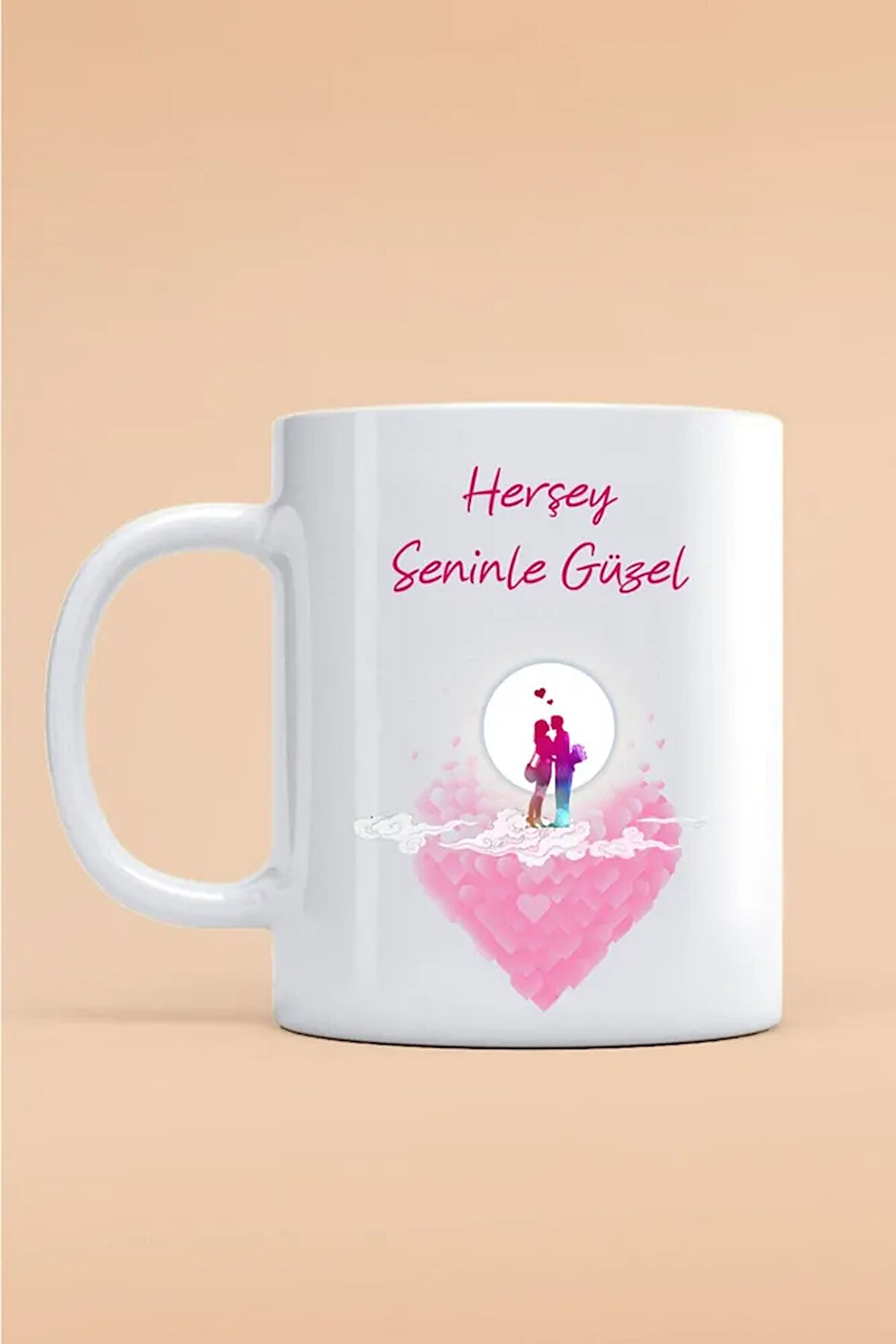 Hediyemi Sevgililer Gününe Kupa Bardak Sevgiliye