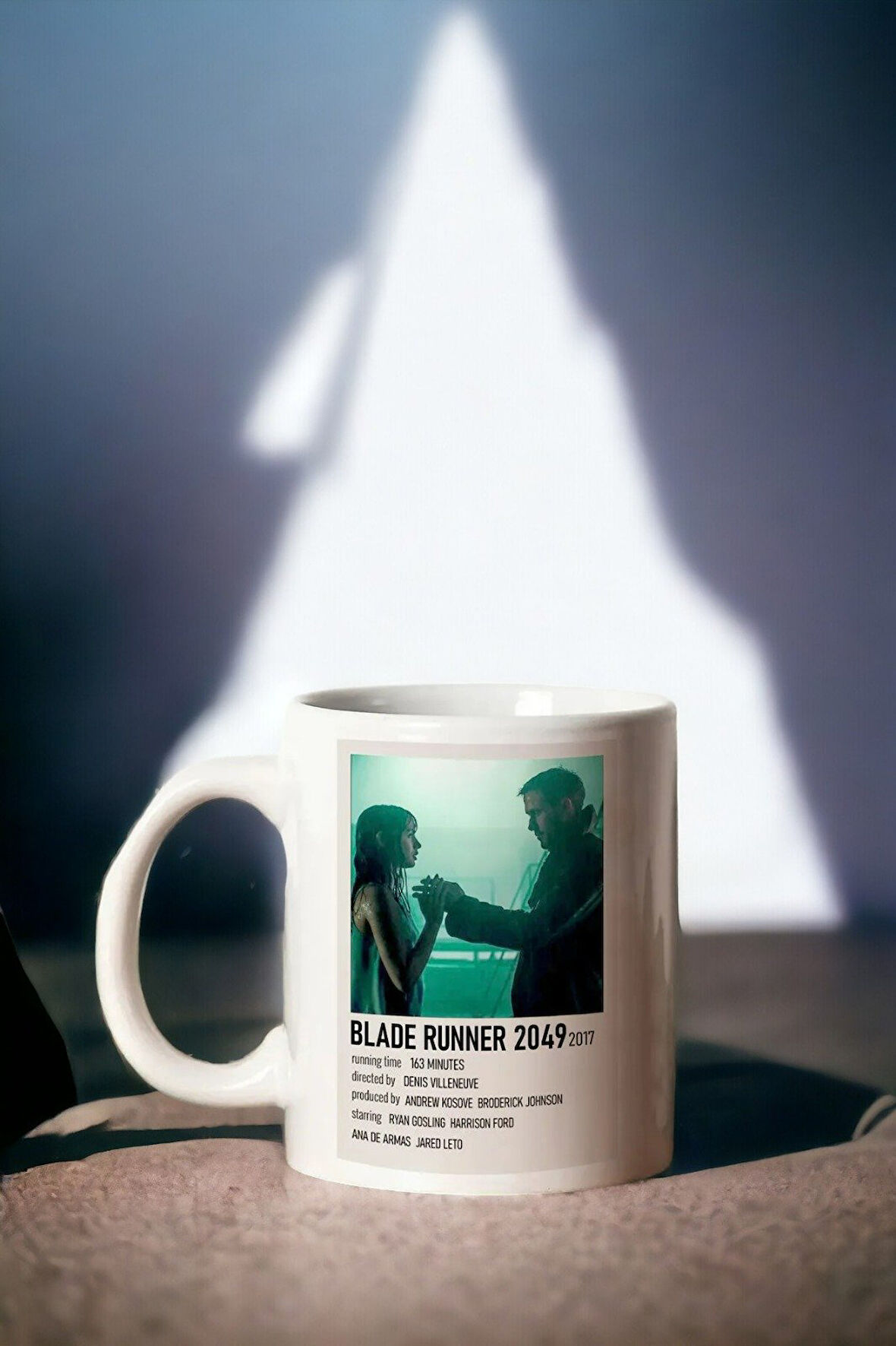 Hediyemi Blade Runner Film Tasarım Çift Taraf Baskılı Porselen Kupa Bardak