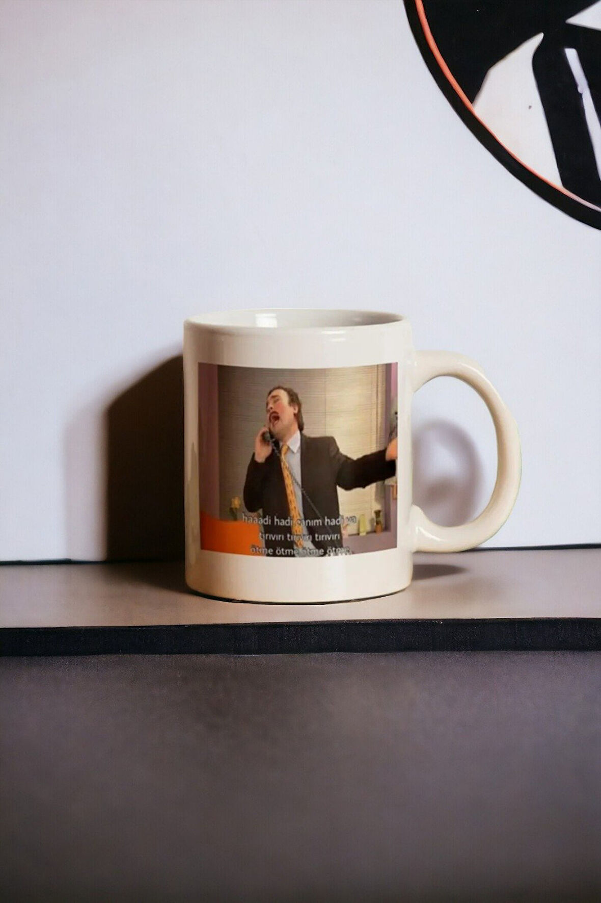 Hediyemi Burhan Altıntop Baskılı Kupa Bardak Avrupa Yakası Tırıvırı