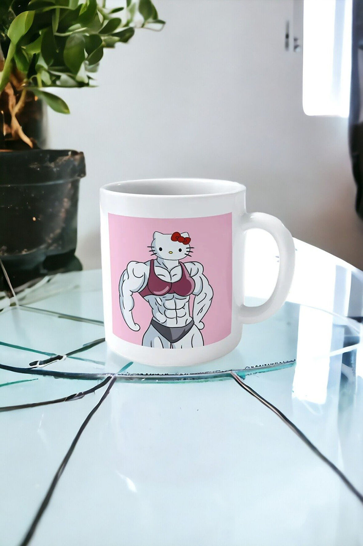 Hediyemi Namgo Kaslı Hello Kitty Baskılı Kupa
