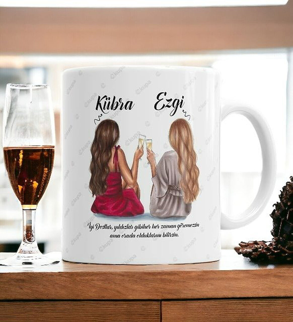Hediyemi 2'li Arkadaş Kupa Bardak