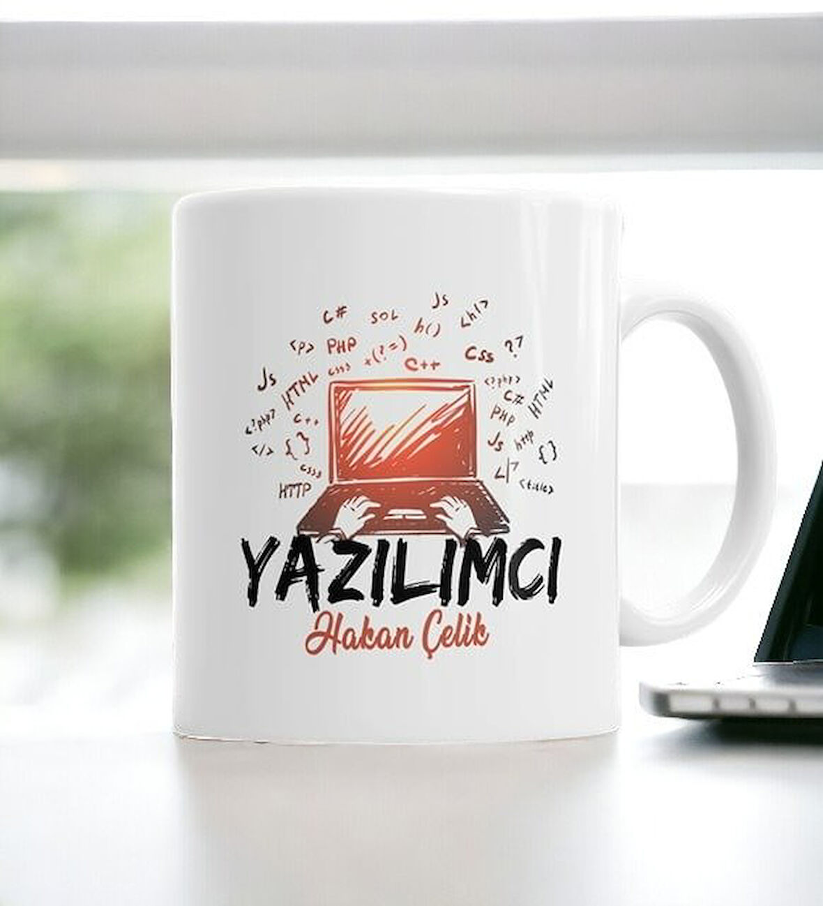 Hediyemi Yazılımcı Kişiye Özel Kupa Bardak