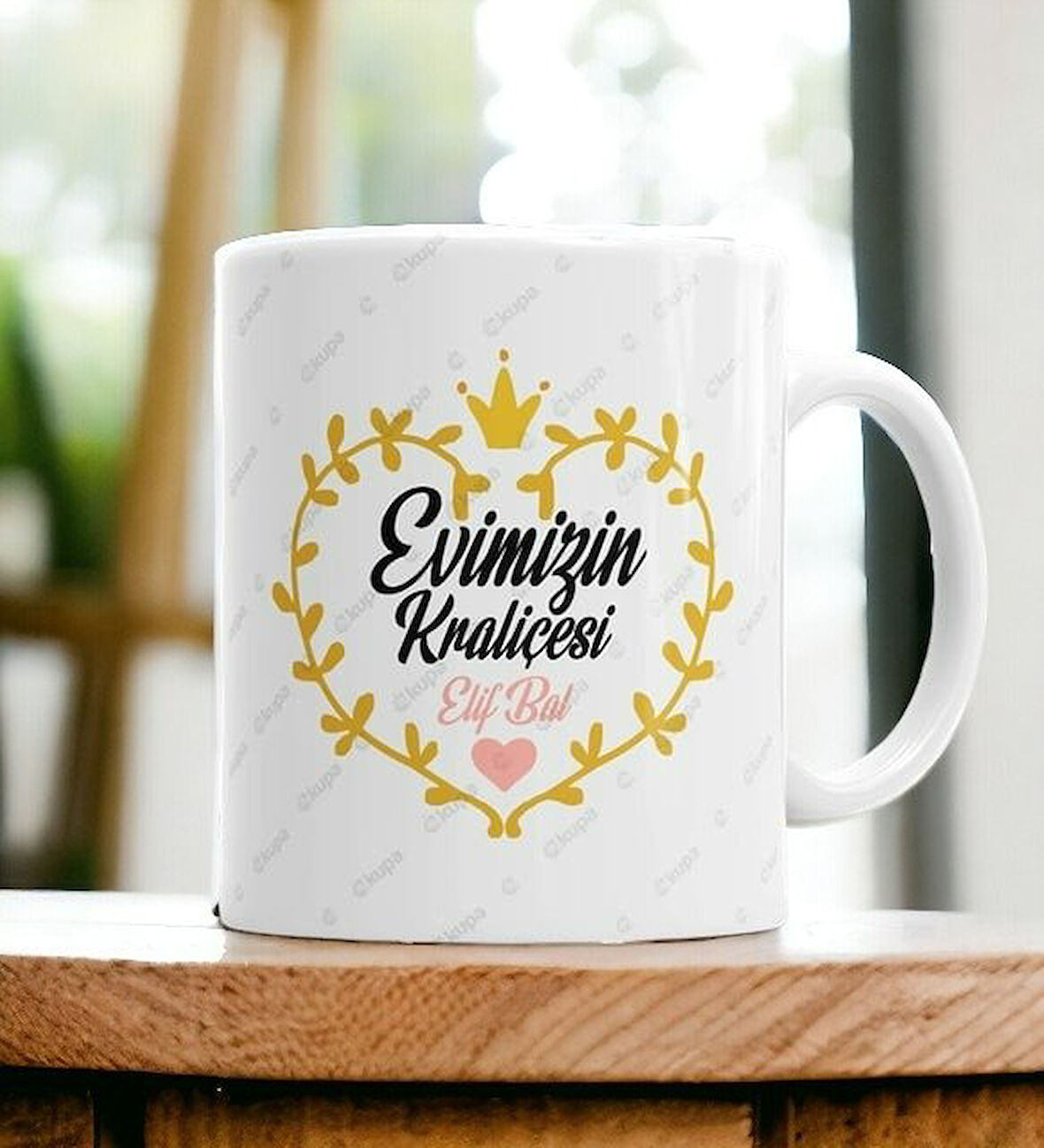 Hediyemi Evimizin Kraliçesi Kupa Bardak