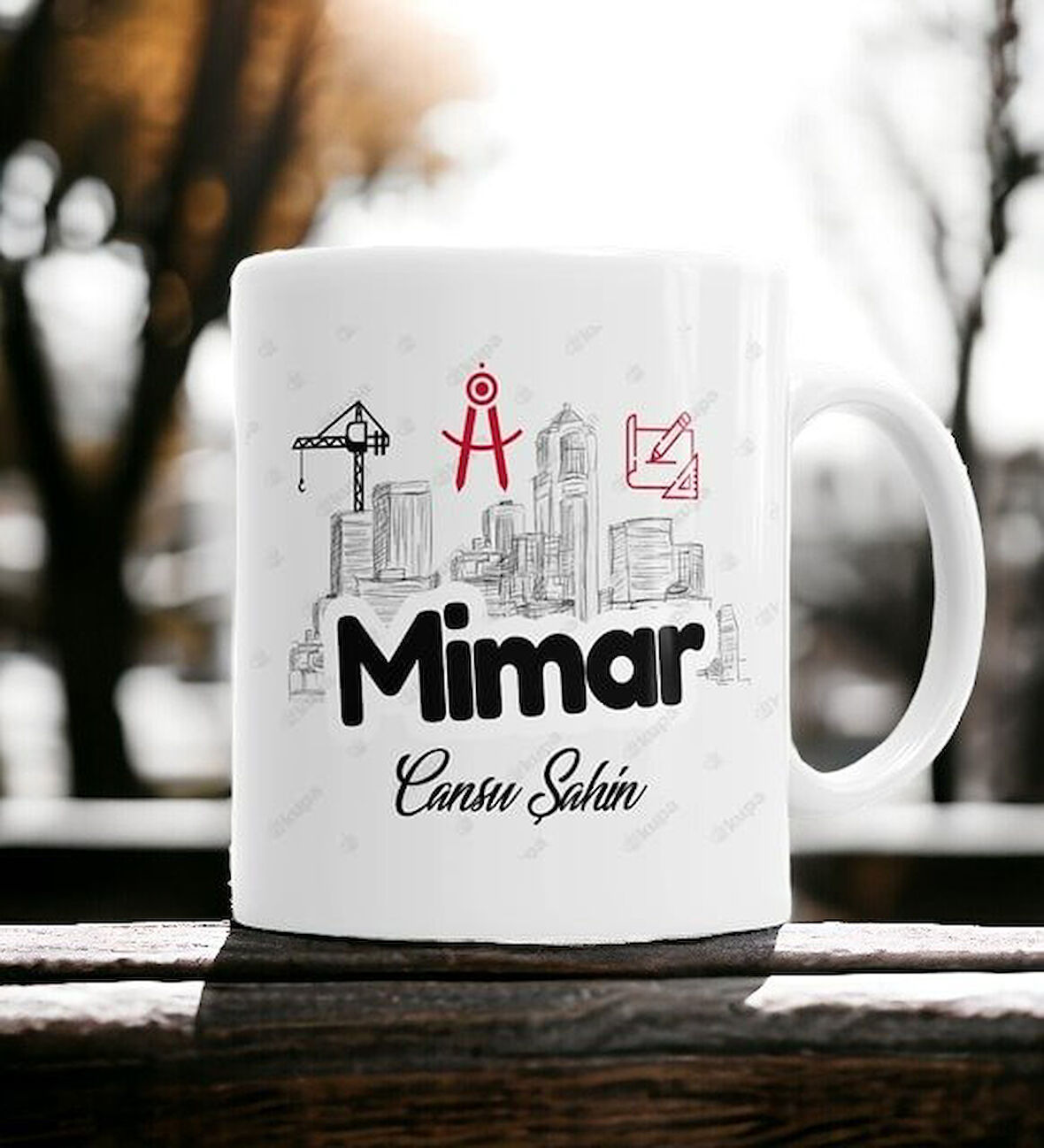 Hediyemi Mimar Kupa Bardak