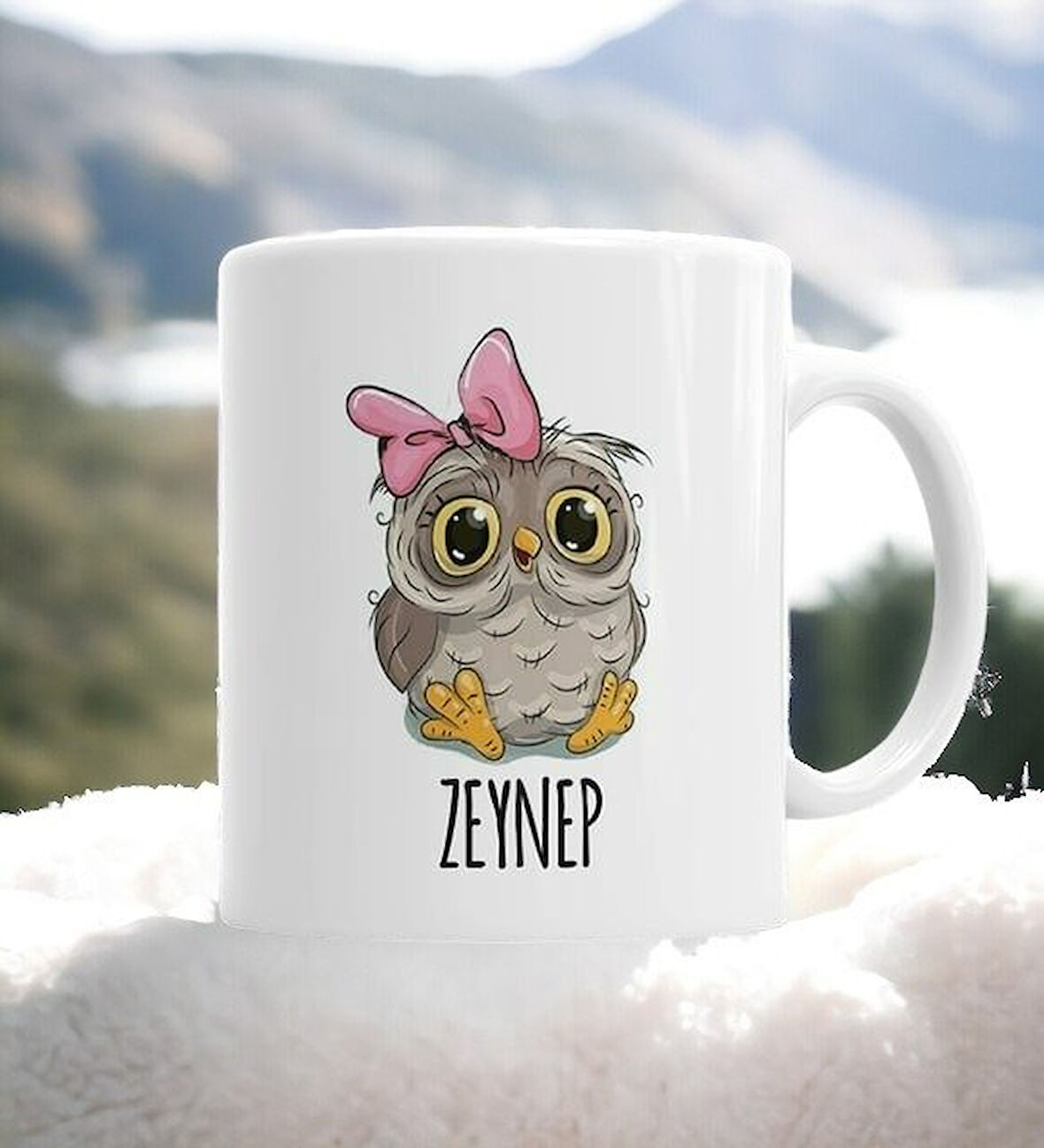 Hediyemi Baykuş Kupa Bardak