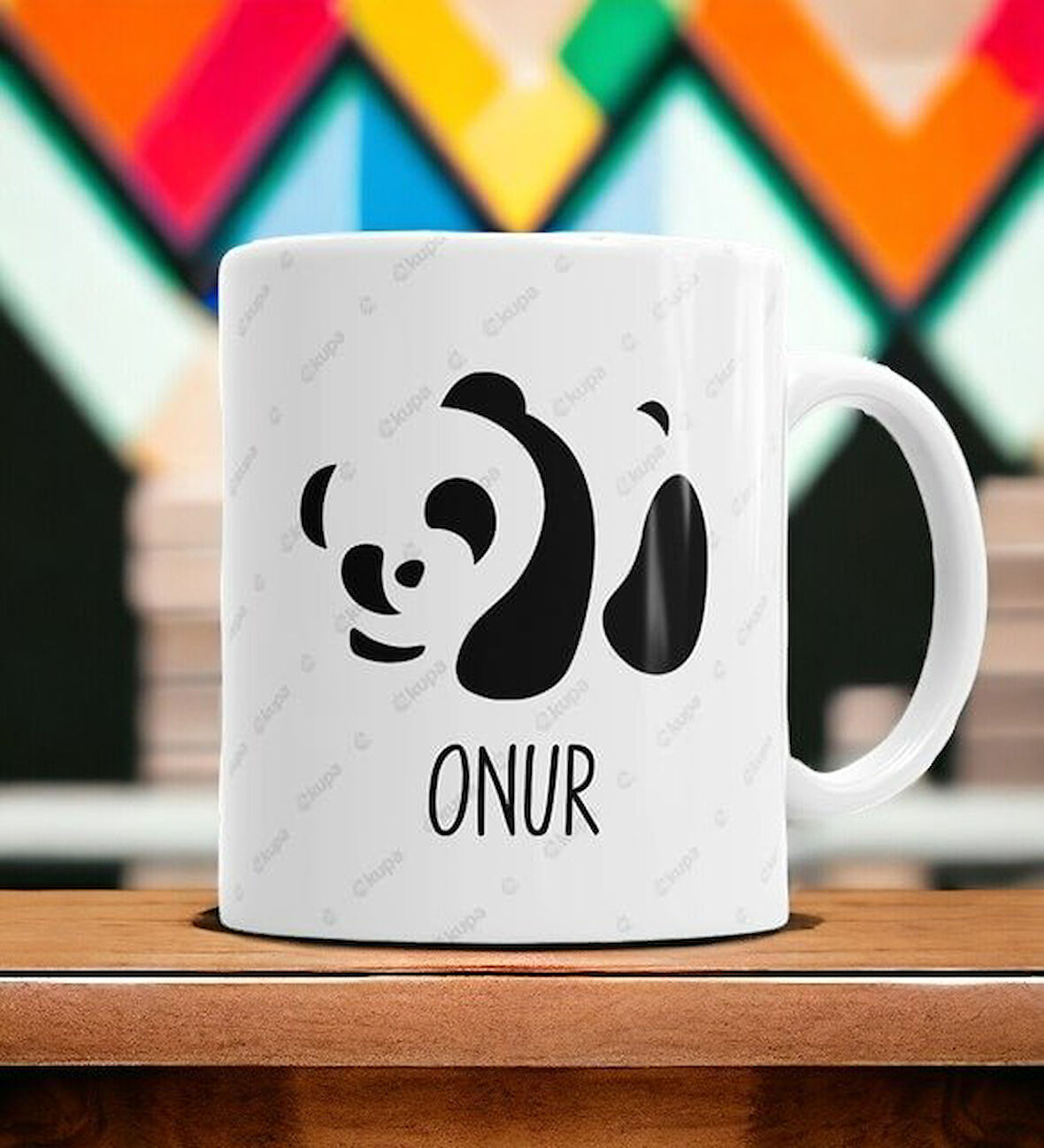 Hediyemi Sevimli Panda Kupa Bardak