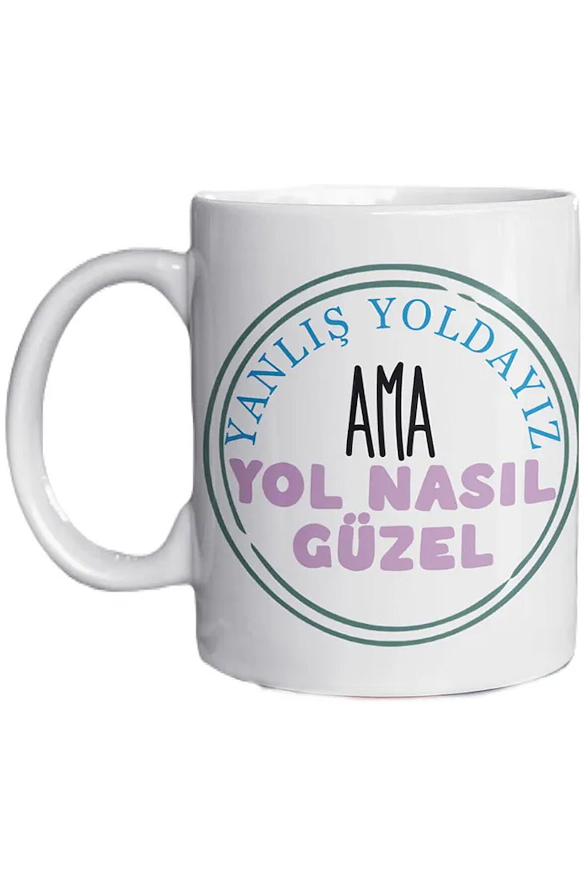 Sinir Sistemim Çöktü Yazılı Eğlenceli Özel Tasarım Baskılı Kupa Bardak Hediye Kupa Bardak