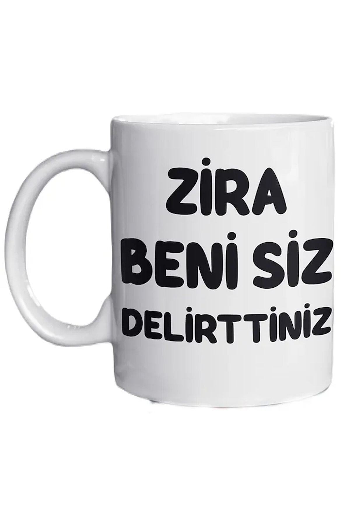 Sinir Sistemim Çöktü Yazılı Eğlenceli Özel Tasarım Baskılı Kupa Bardak Hediye Kupa Bardak
