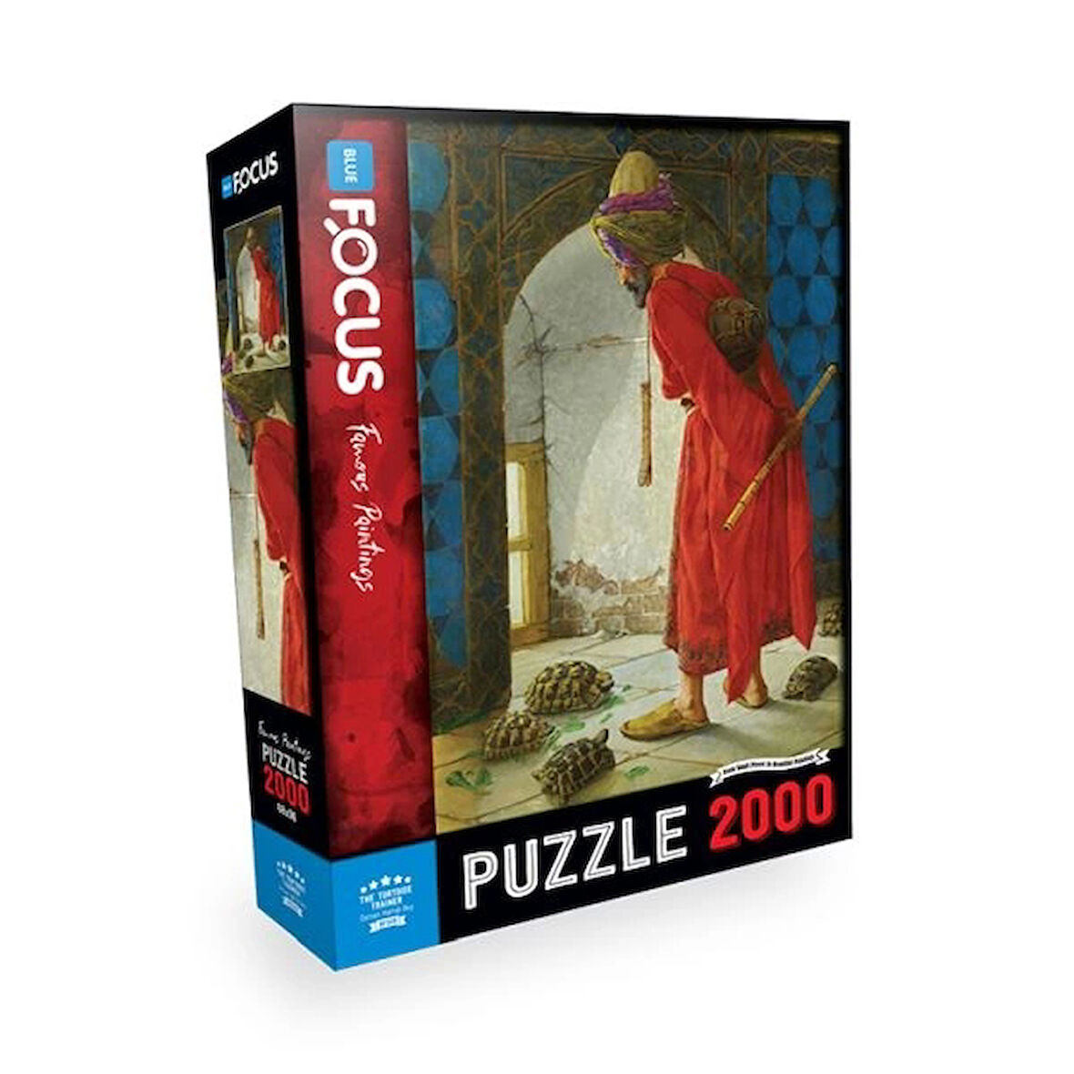 Blue Focus The Tortoise Trainer (Kaplumbağa Terbiyecisi) - Puzzle 2000 Parça